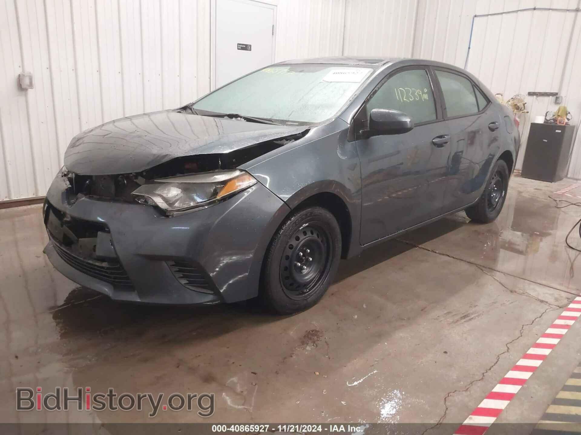 2015 TOYOTA COROLLA - VIN: 2T1BURHE4FC475280 - Фото 2