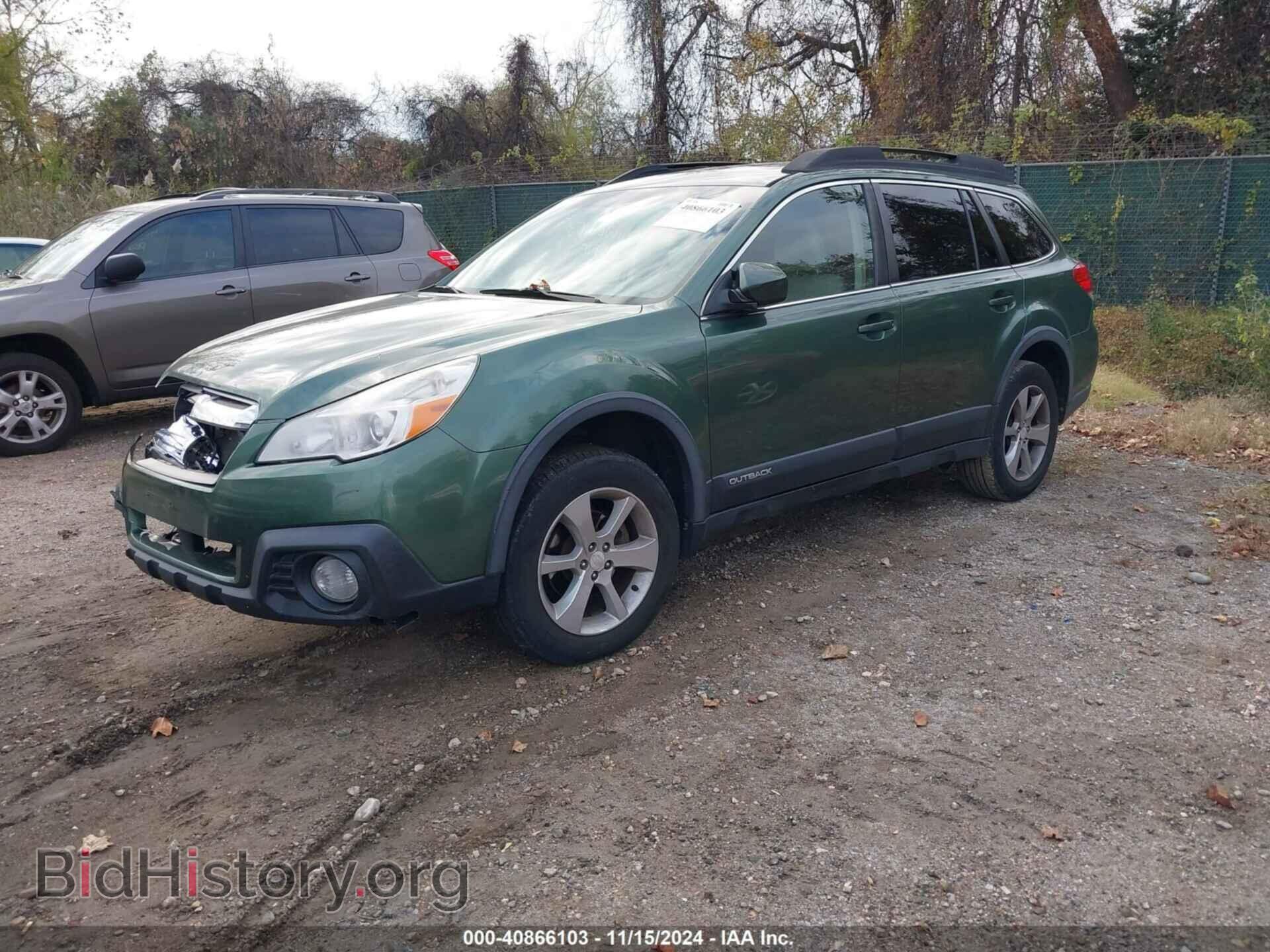 2014 SUBARU OUTBACK - VIN: 4S4BRBDC0E3267459 - Фото 2