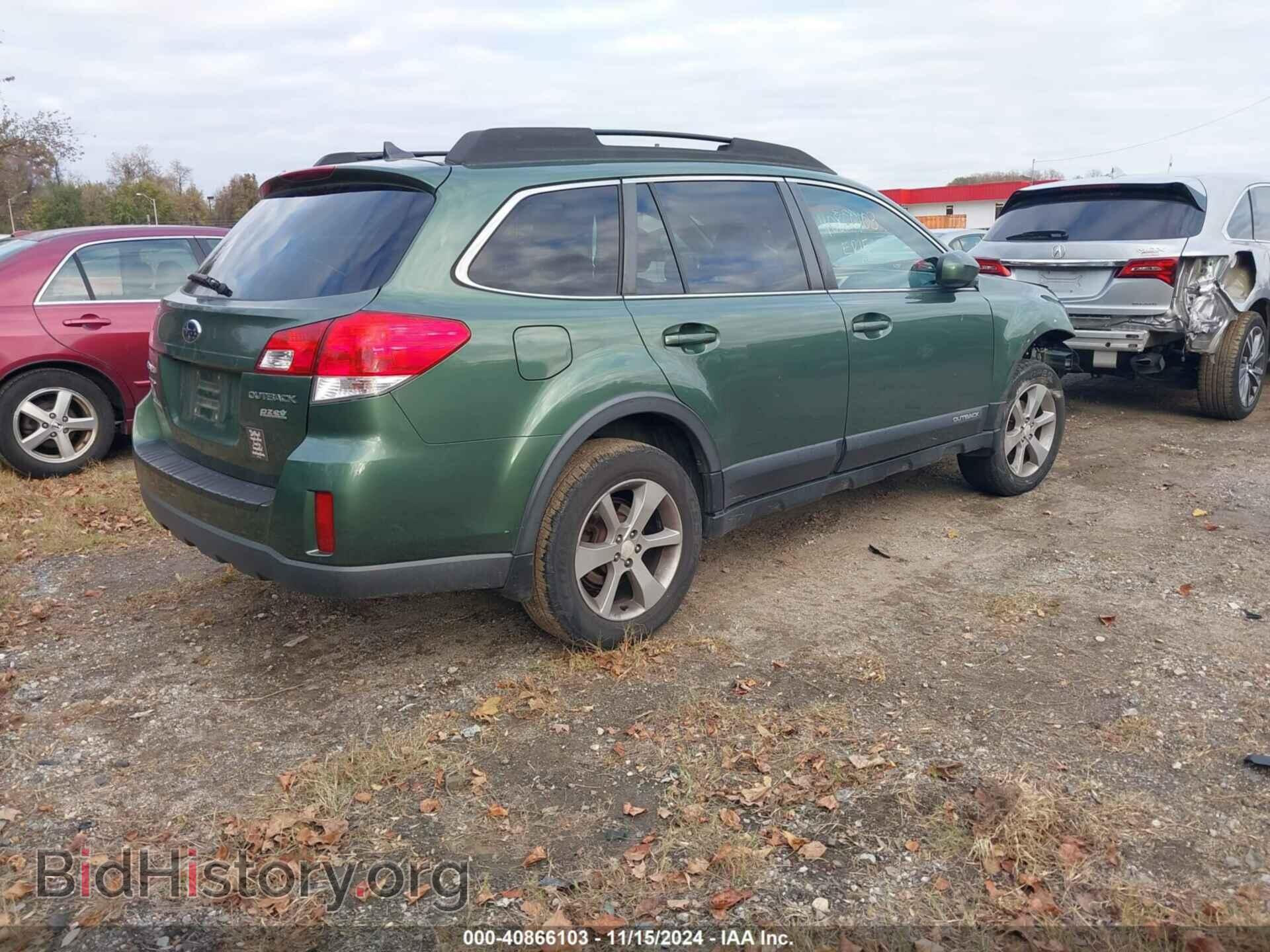 2014 SUBARU OUTBACK - VIN: 4S4BRBDC0E3267459 - Фото 4
