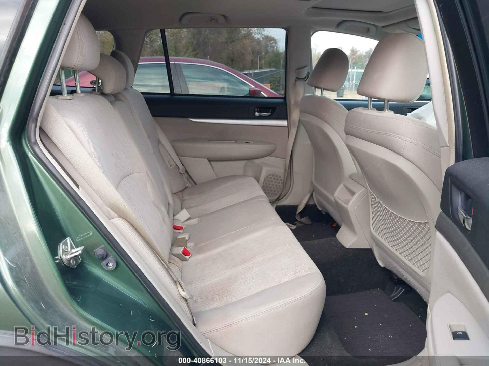 2014 SUBARU OUTBACK - VIN: 4S4BRBDC0E3267459 - Фото 8