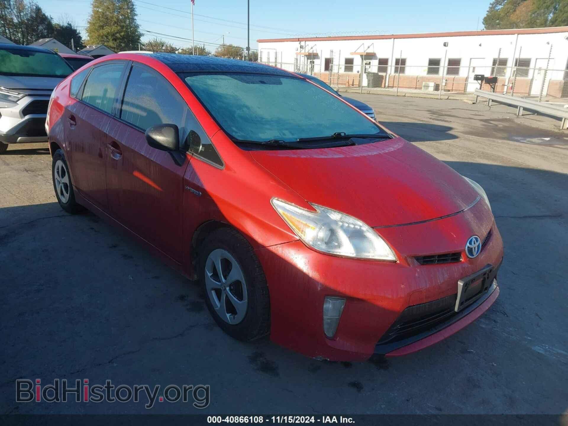 Фотография JTDKN3DUXC5413639 - TOYOTA PRIUS 2012