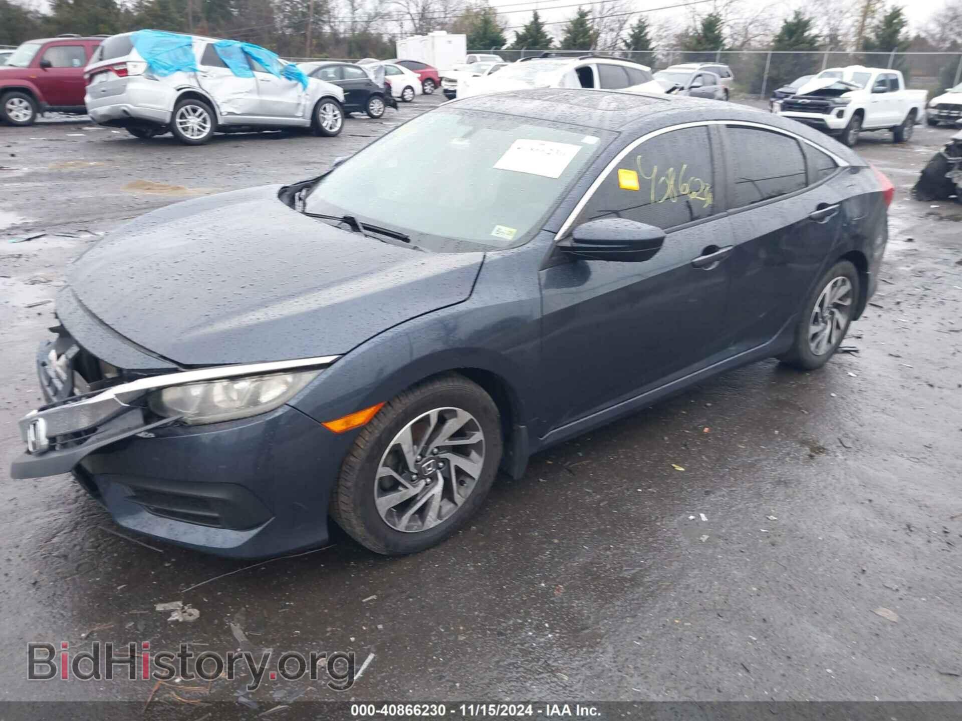 2016 HONDA CIVIC - VIN: 19XFC2F72GE228701 - Фото 2