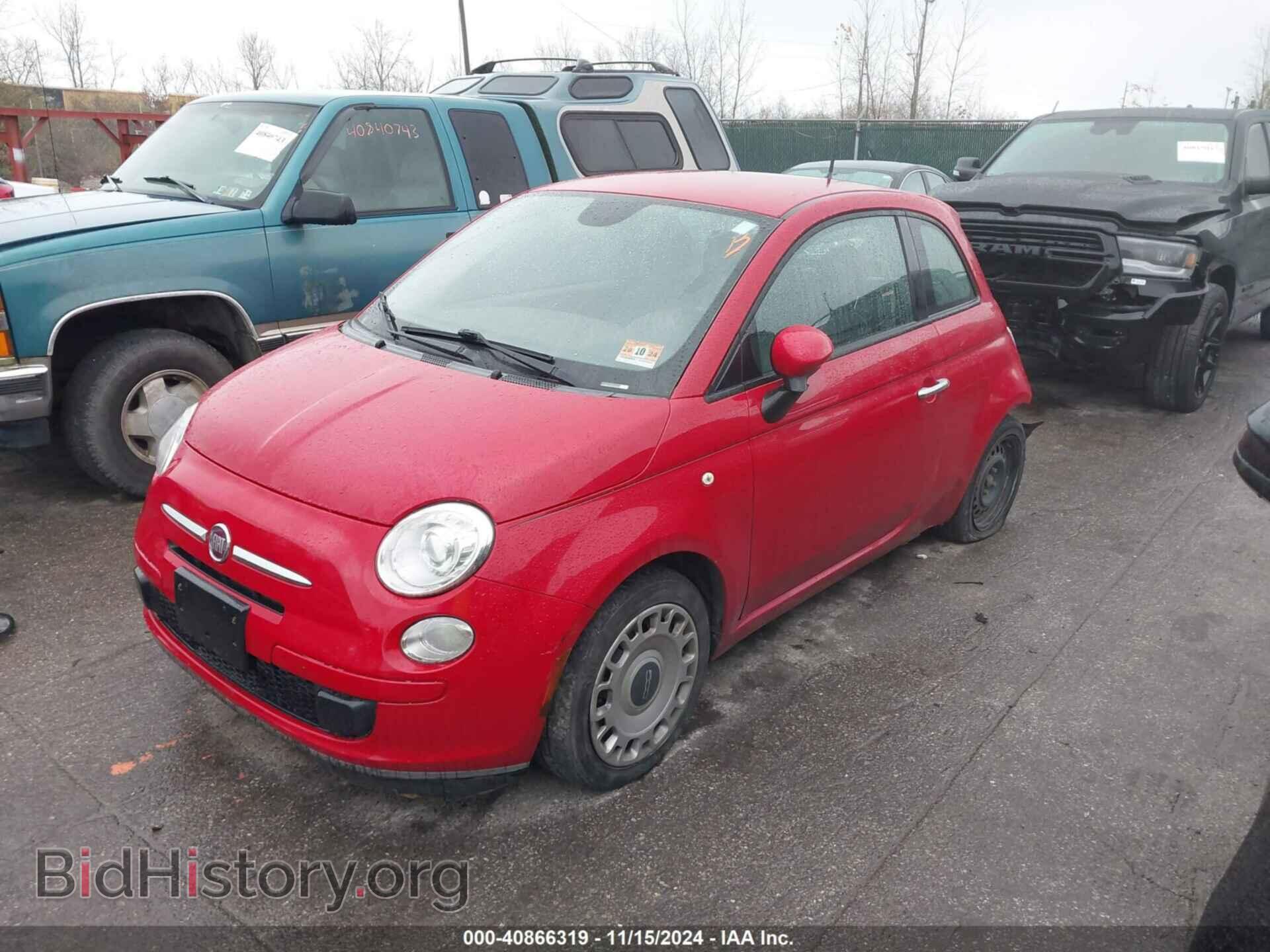2015 FIAT 500 - VIN: 3C3CFFAR4FT508564 - Фото 2