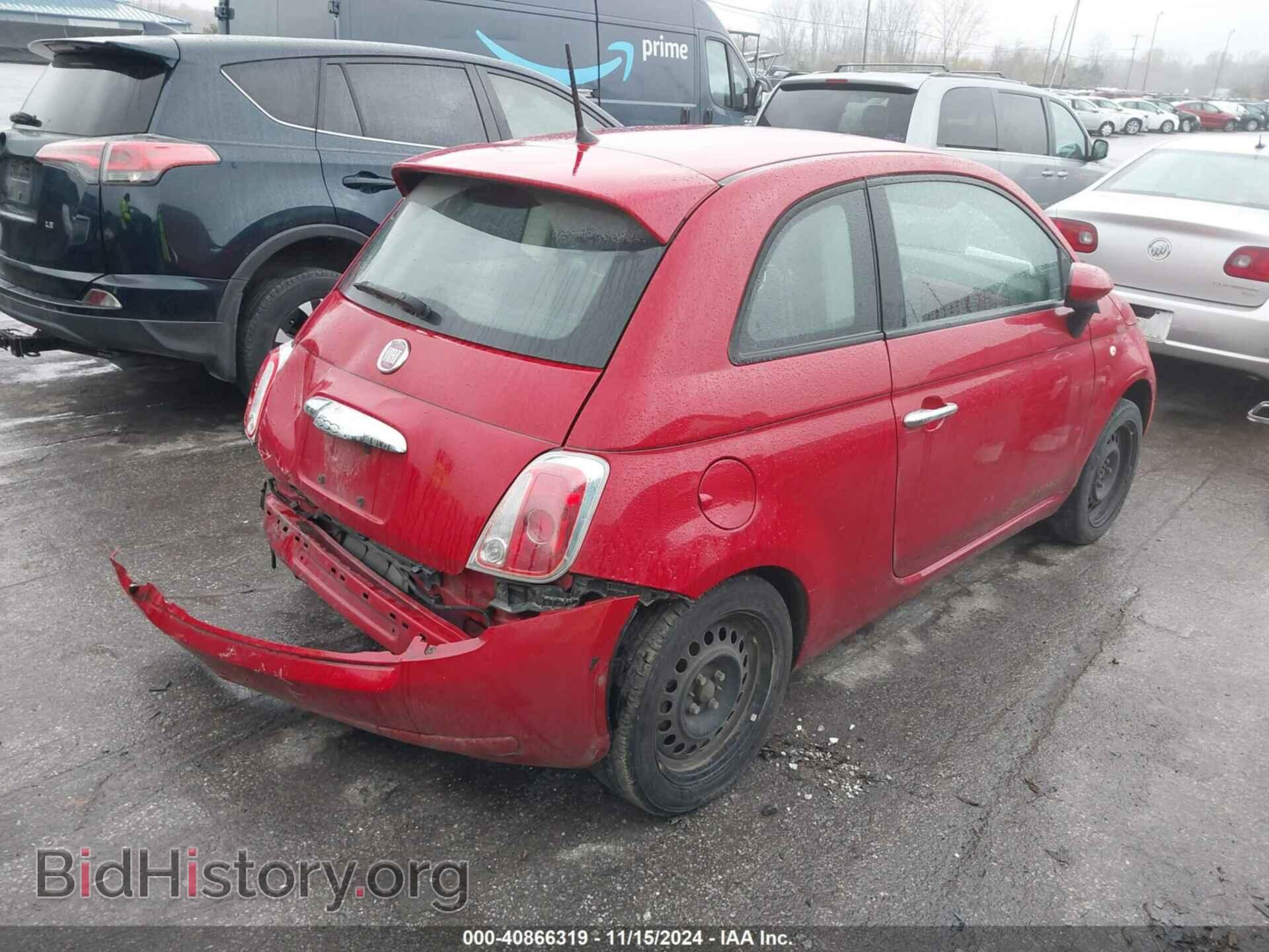 2015 FIAT 500 - VIN: 3C3CFFAR4FT508564 - Фото 4