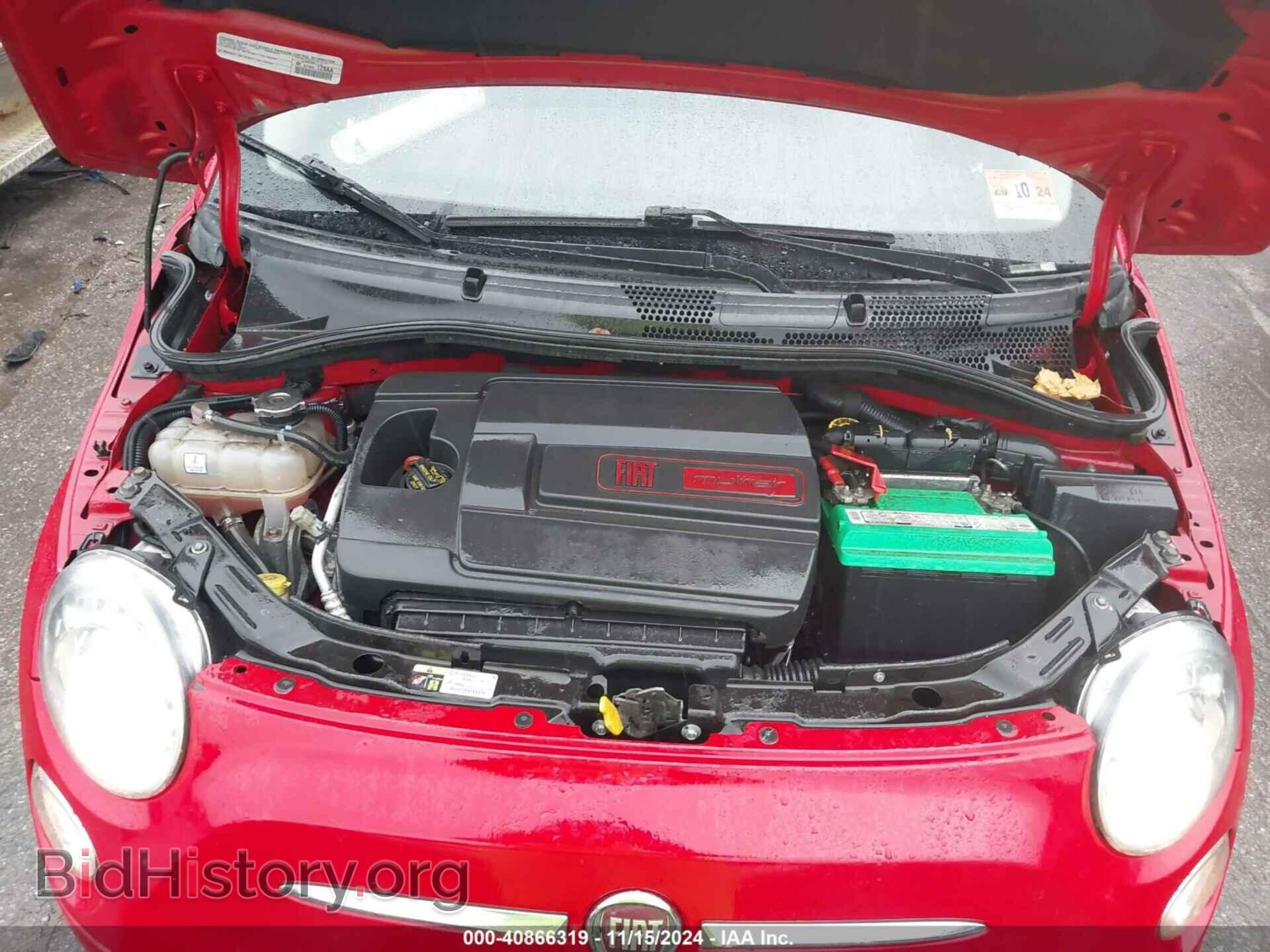 2015 FIAT 500 - VIN: 3C3CFFAR4FT508564 - Фото 10
