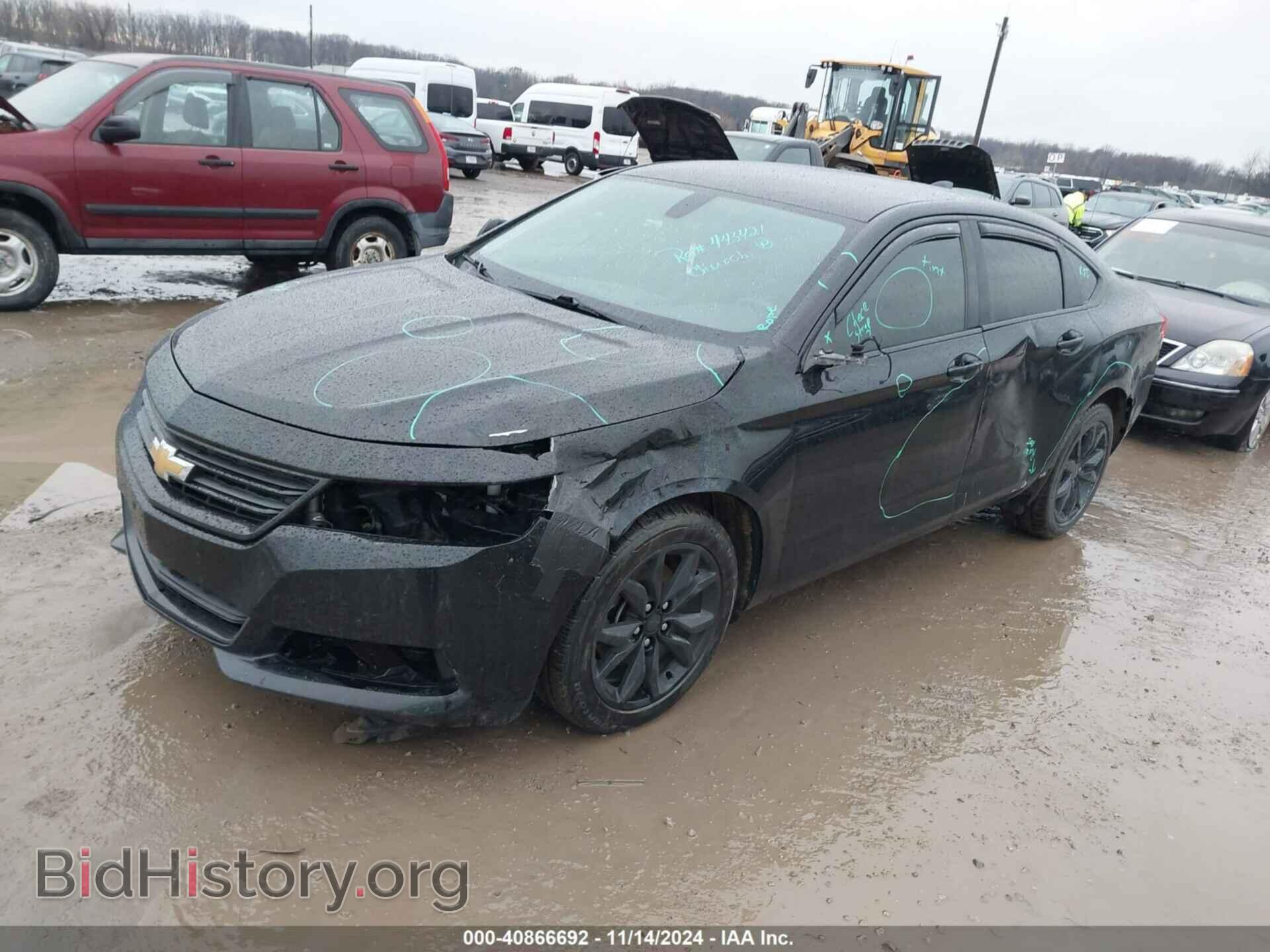2016 CHEVROLET IMPALA - VIN: 2G1115S38G9129926 - Фото 2