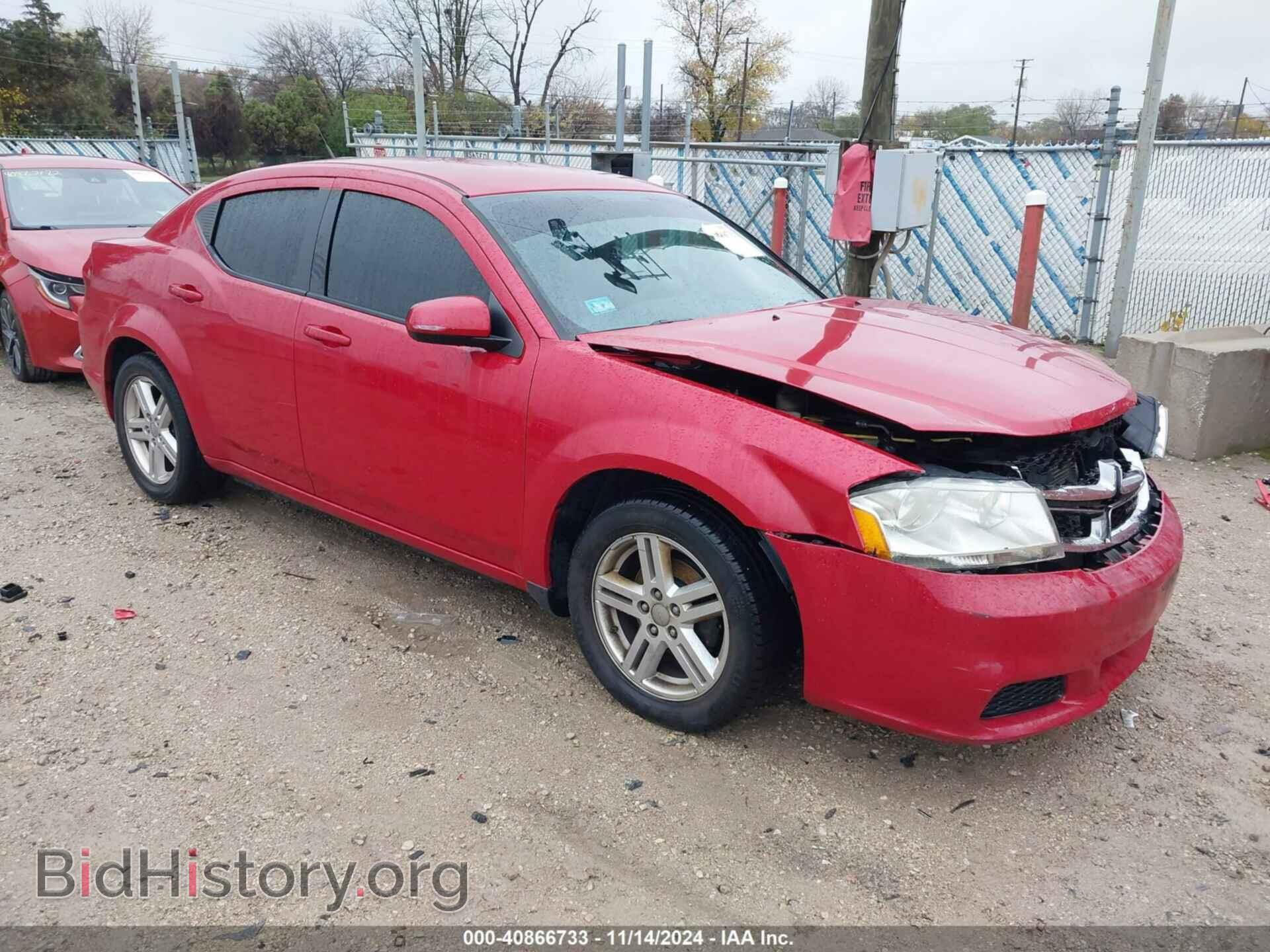Photo 1B3BD1FB0BN531797 - DODGE AVENGER 2011