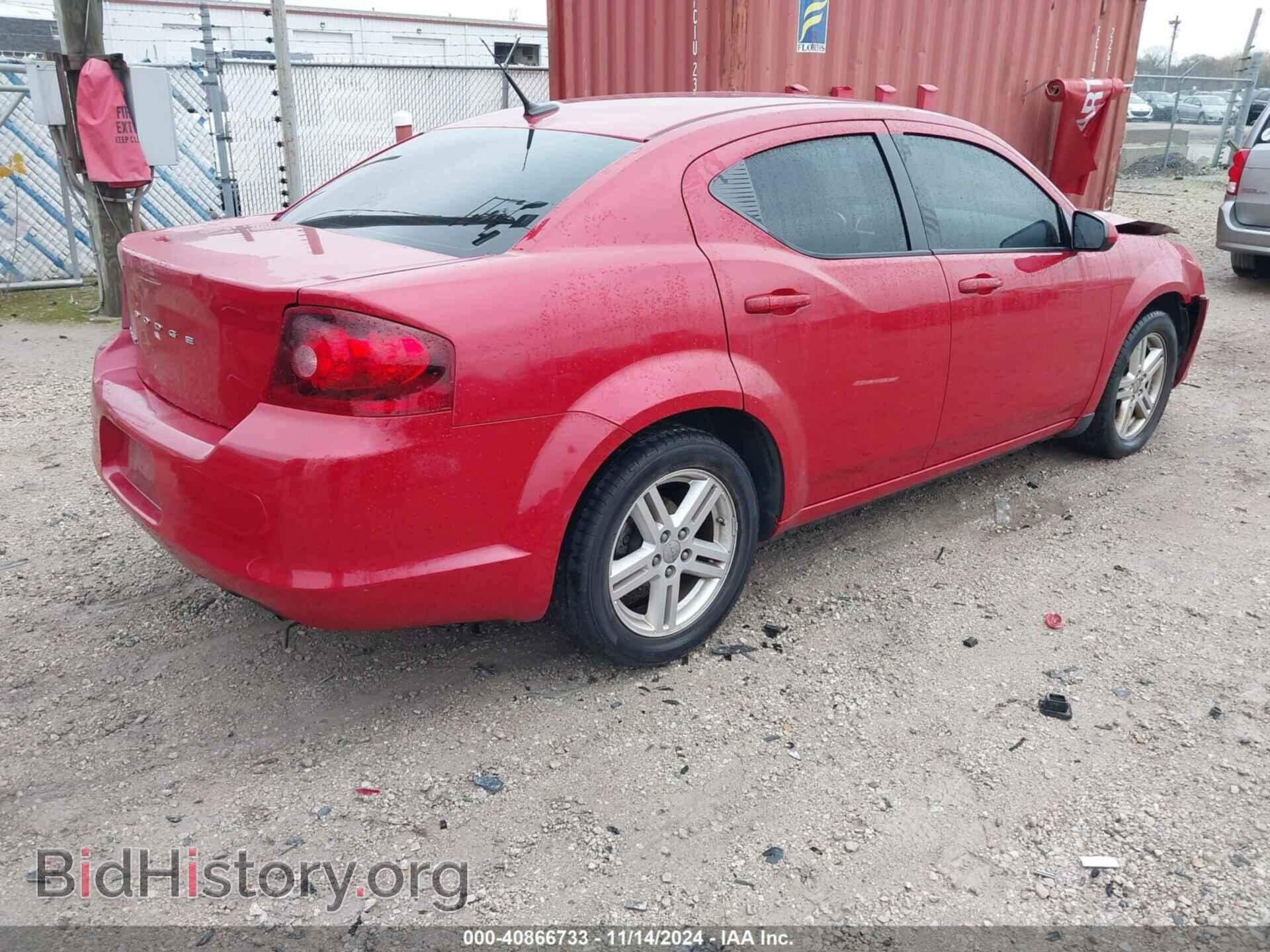 2011 DODGE AVENGER - VIN: 1B3BD1FB0BN531797 - Фото 4
