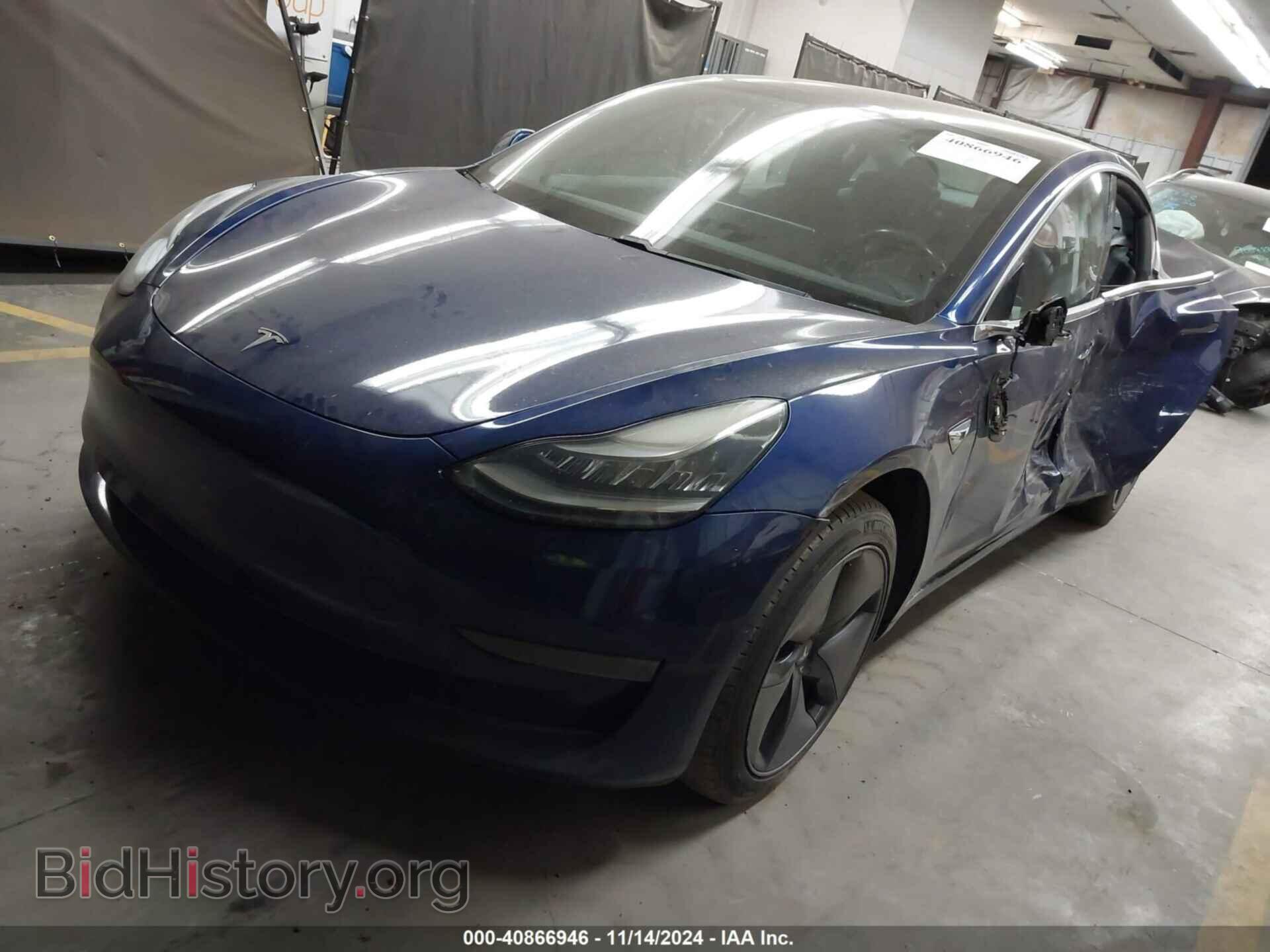 2019 TESLA MODEL 3 - VIN: 5YJ3E1EA1KF309244 - Фото 2