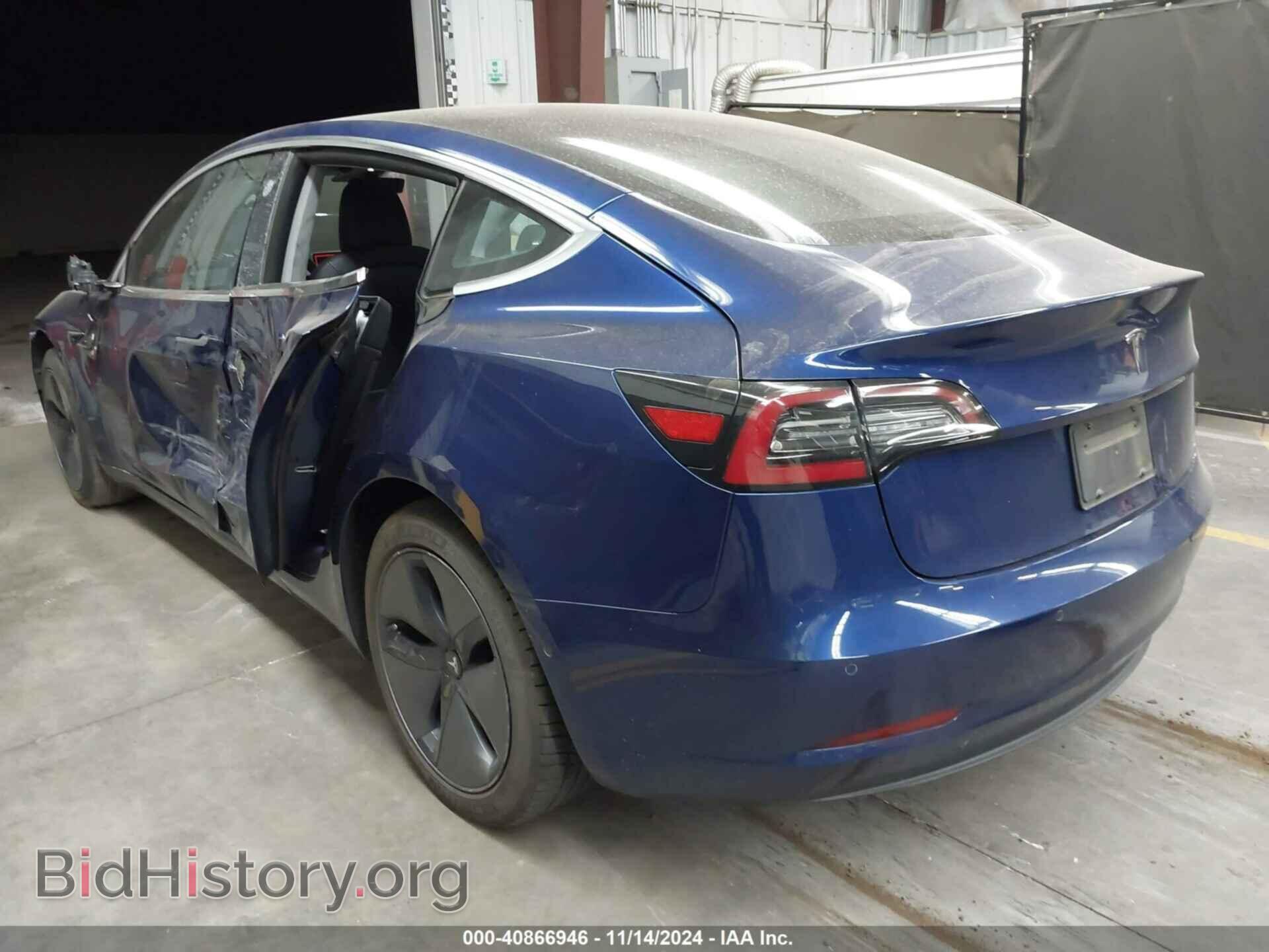 2019 TESLA MODEL 3 - VIN: 5YJ3E1EA1KF309244 - Фото 3