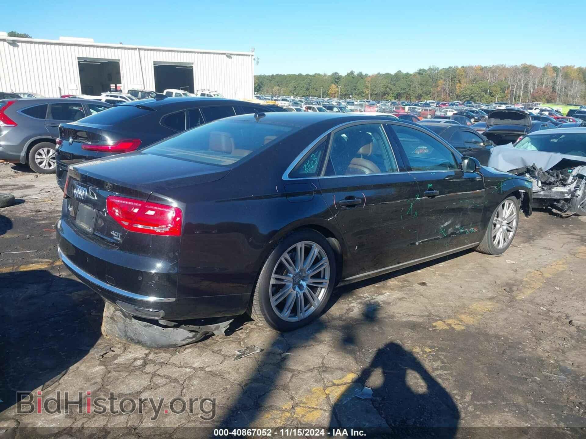 2014 AUDI A8 - VIN: WAUA2AFD4EN003120 - Photo 4