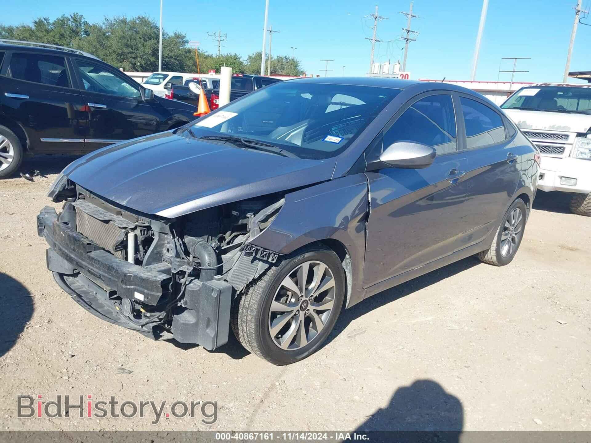 2017 HYUNDAI ACCENT - VIN: KMHCT4AE6HU270646 - Фото 2