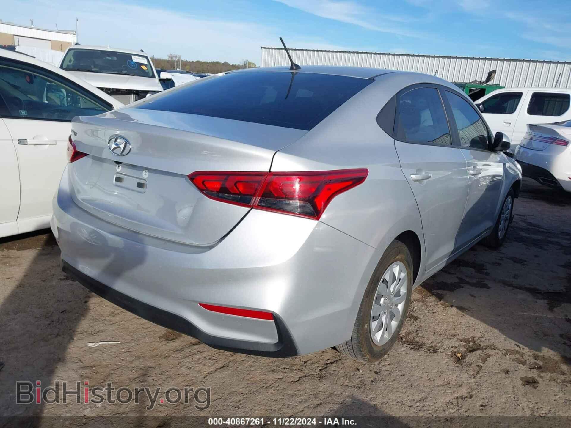 2021 HYUNDAI ACCENT - VIN: 3KPC24A6XME144251 - Фото 4