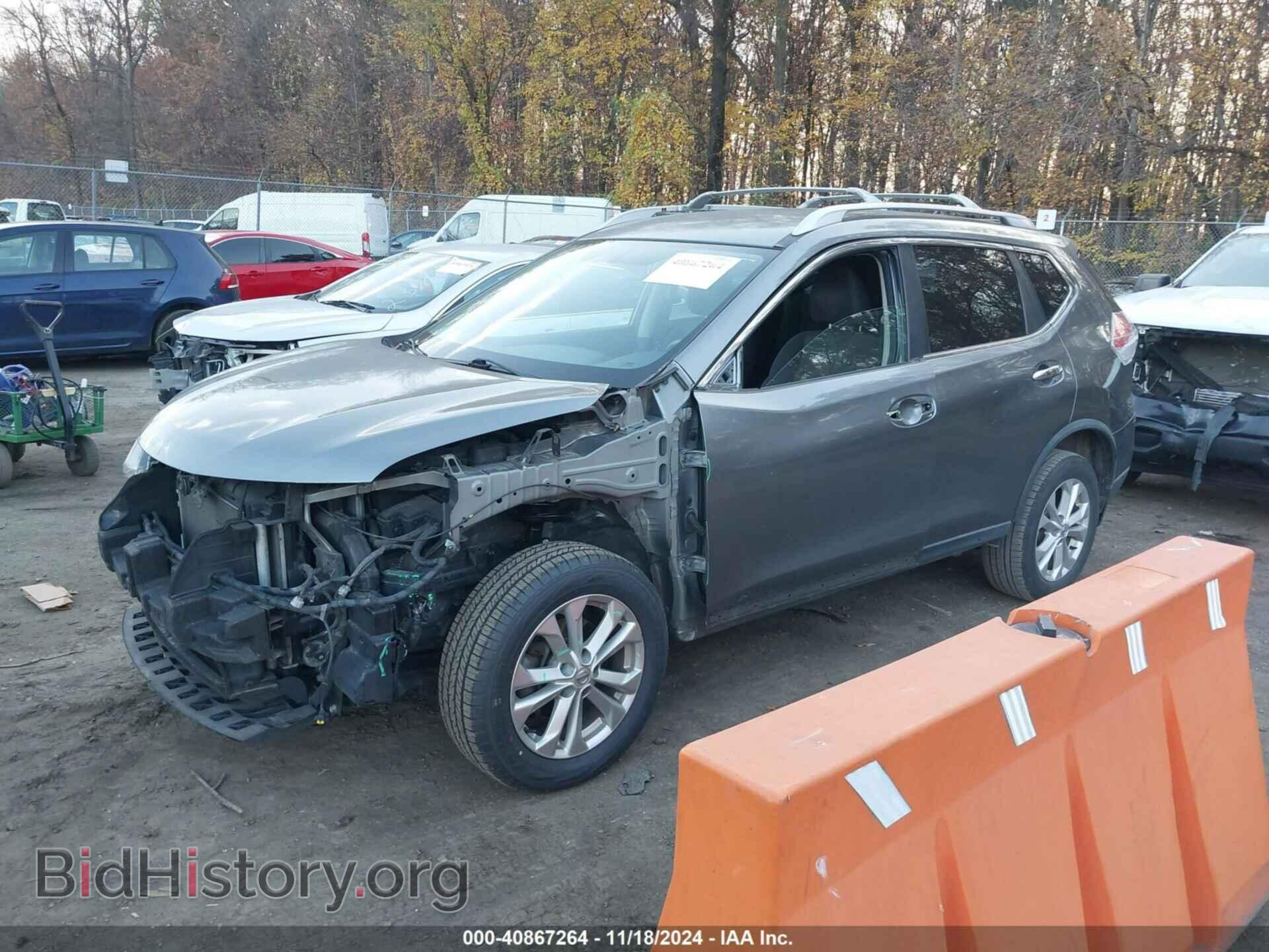 2016 NISSAN ROGUE - VIN: KNMAT2MV5GP672411 - Фото 2