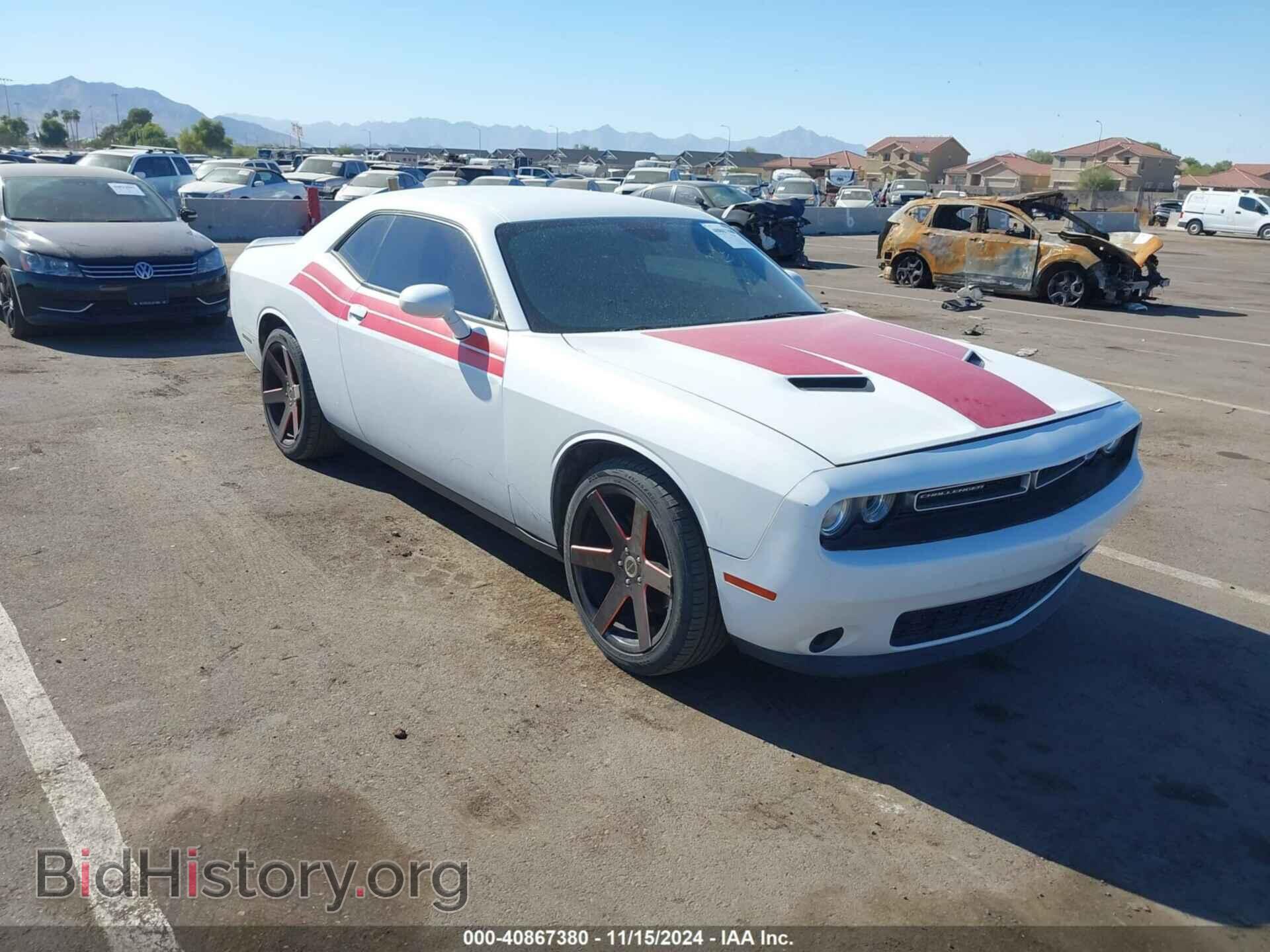 Photo 2C3CDZAG5GH113521 - DODGE CHALLENGER 2016