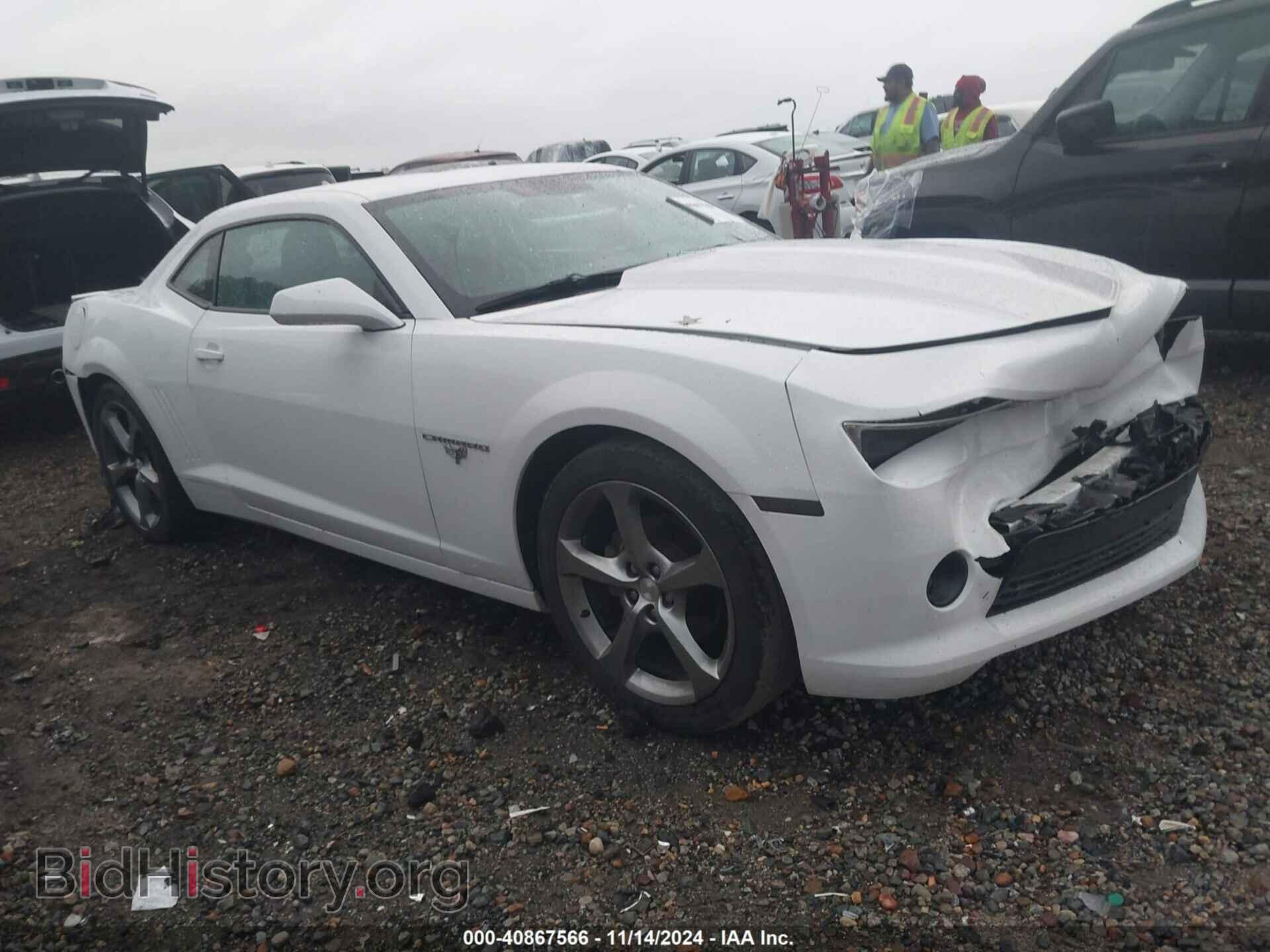 Photo 2G1FB1E37E9271849 - CHEVROLET CAMARO 2014