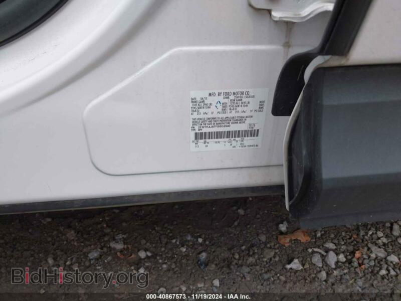 2015 Ford EDGE (VIN 2FMTK4J87FBB32940) — photo 9 of 19