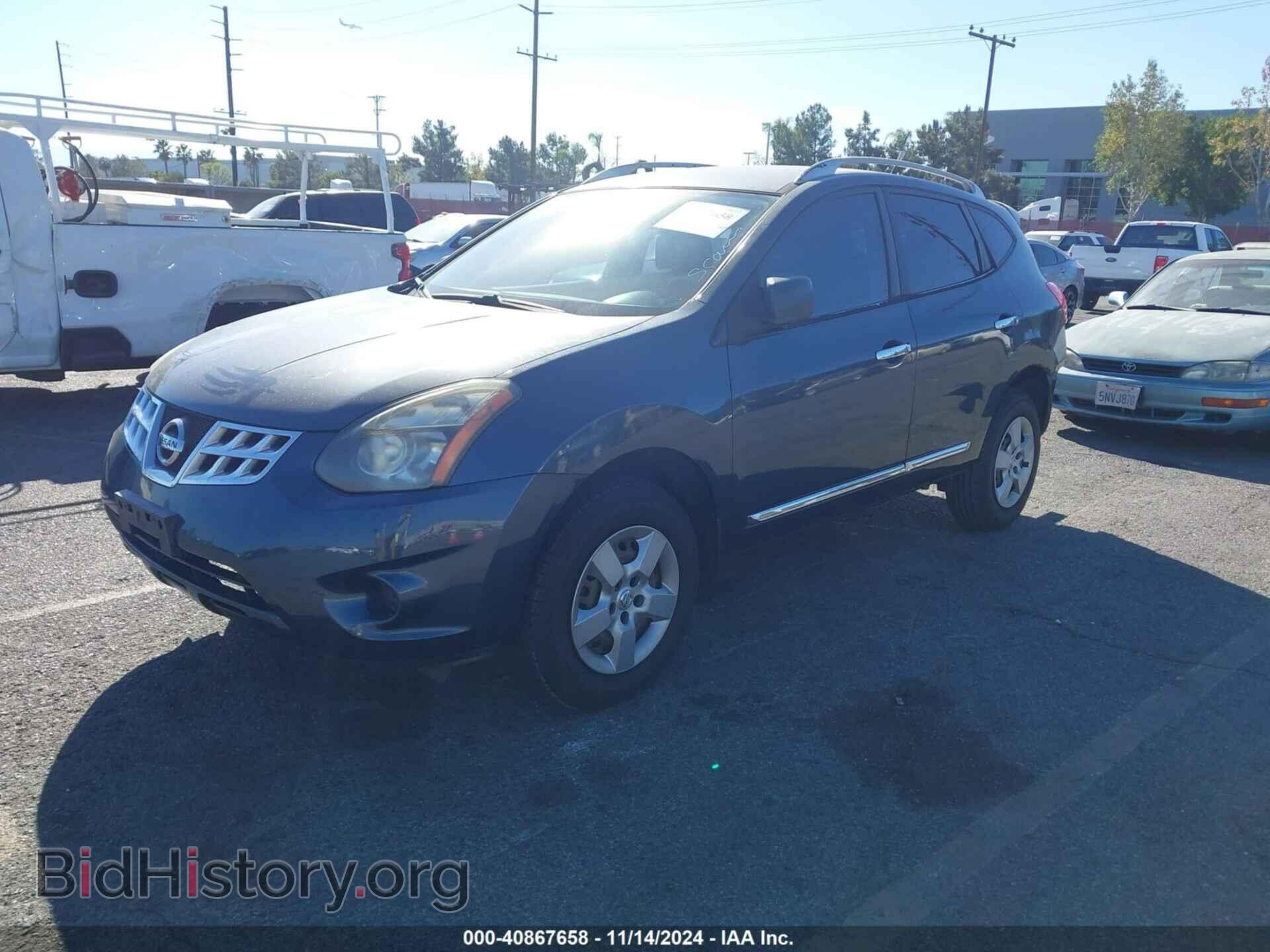 2014 NISSAN ROGUE SELECT - VIN: JN8AS5MT8EW607210 - Фото 2