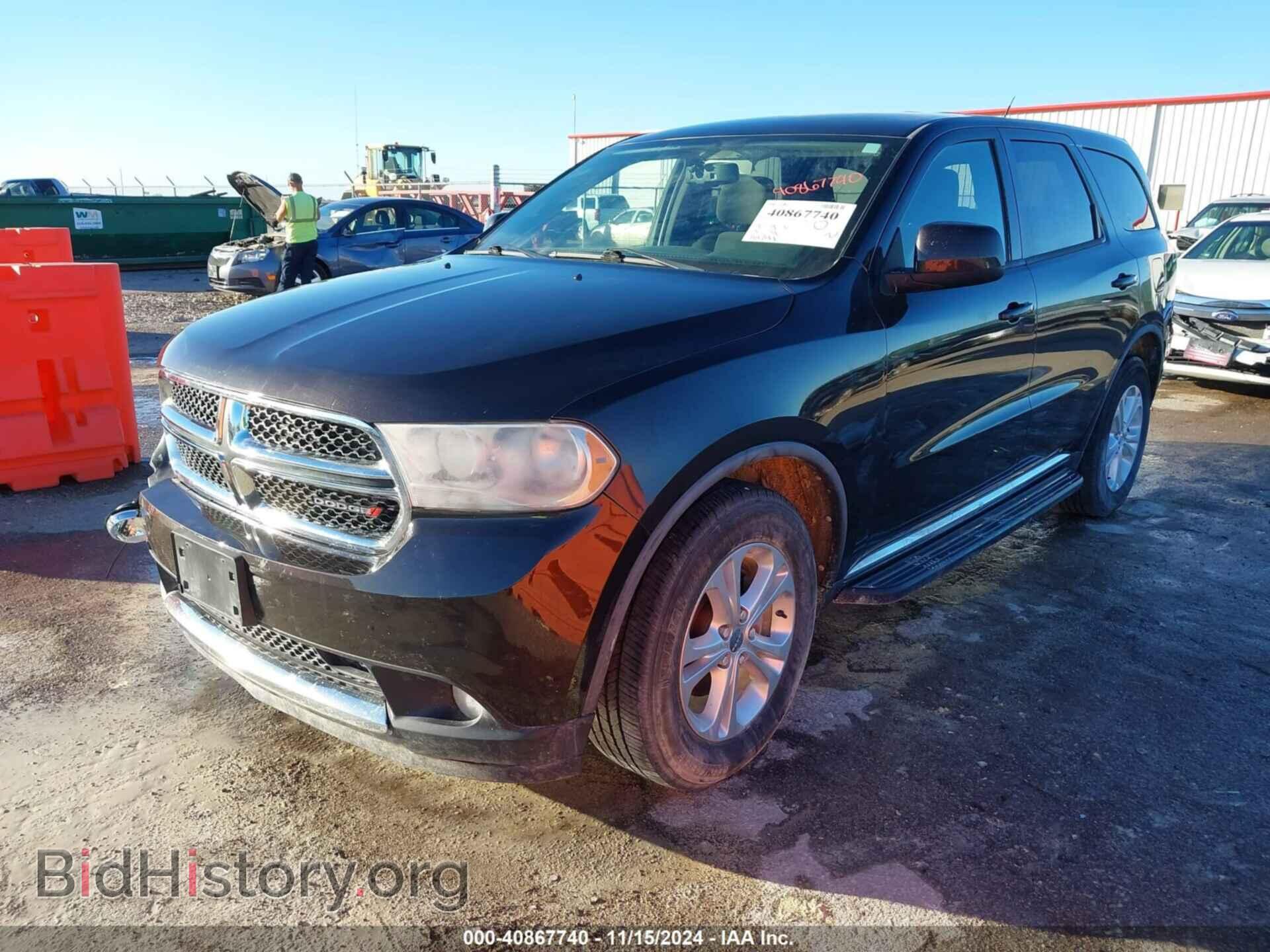 2012 DODGE DURANGO - VIN: 1C4RDJAG6CC196929 - Фото 2