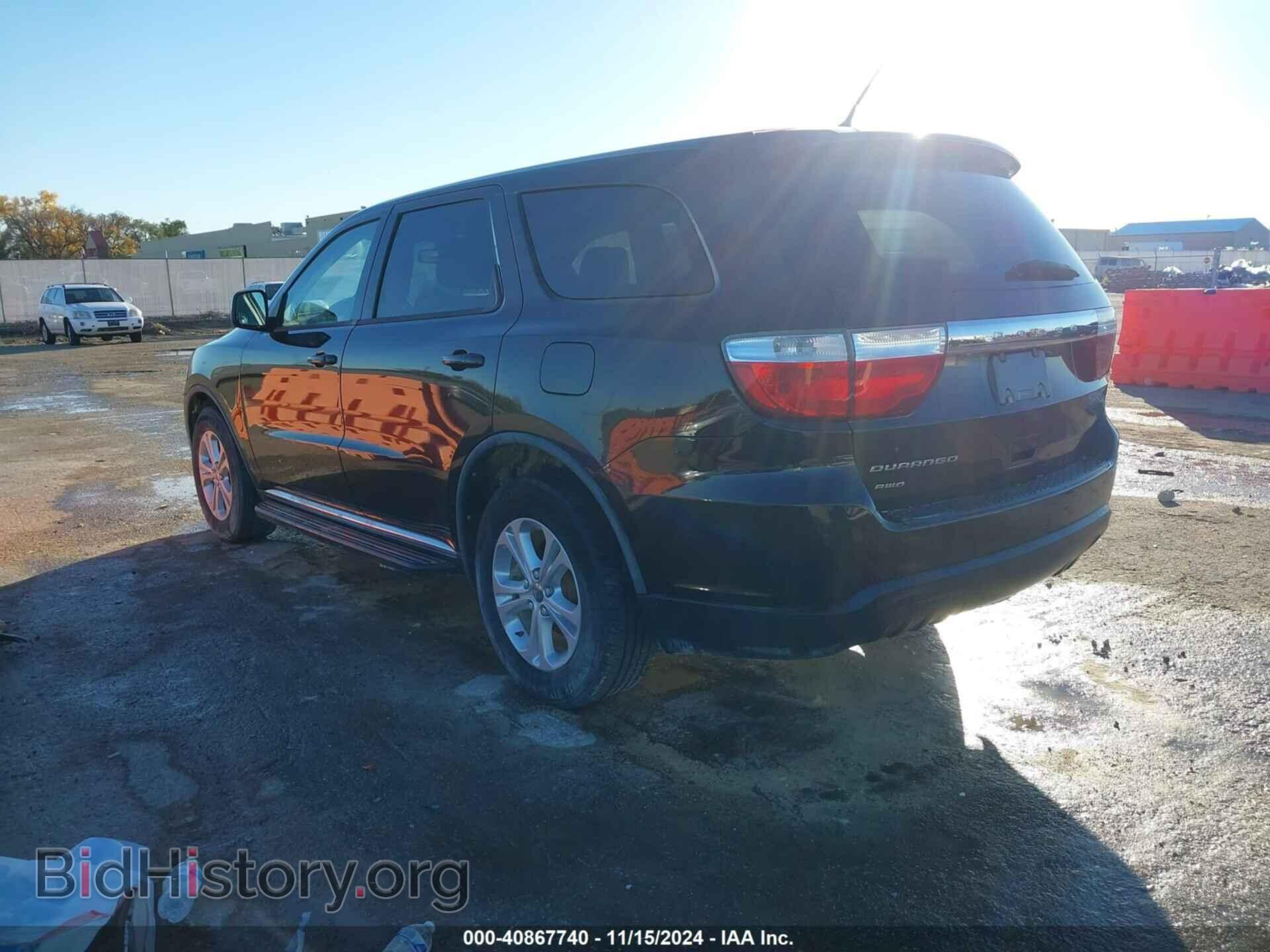 2012 DODGE DURANGO - VIN: 1C4RDJAG6CC196929 - Фото 3