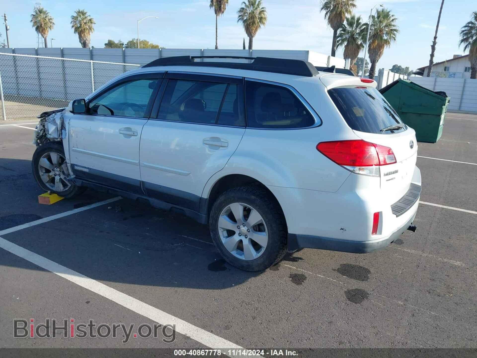 2011 SUBARU OUTBACK - VIN: 4S4BRBHC2B3353250 - Фото 3