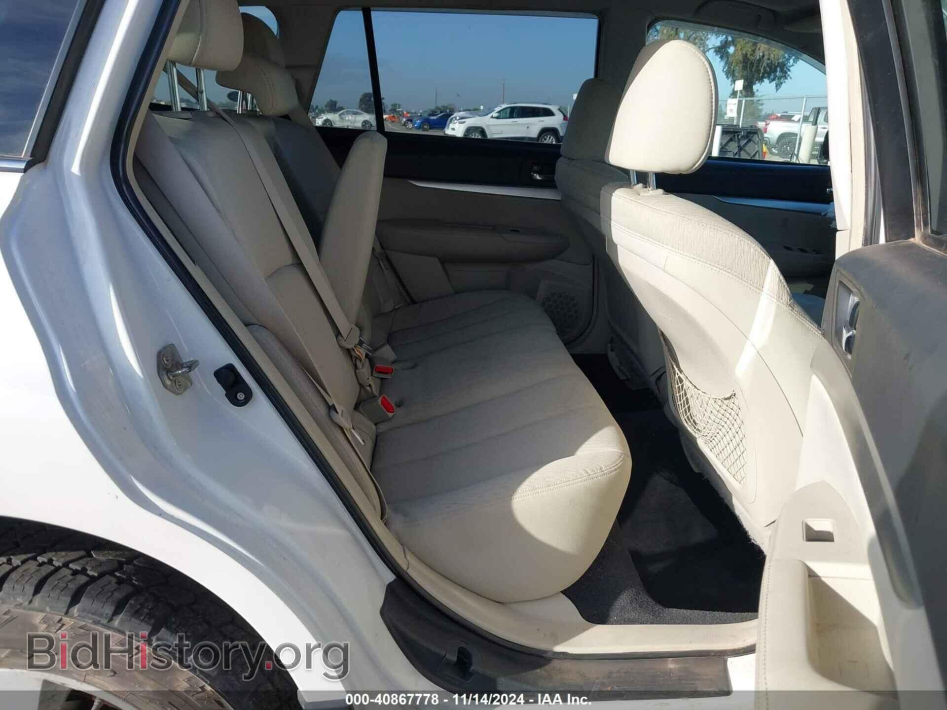 2011 SUBARU OUTBACK - VIN: 4S4BRBHC2B3353250 - Фото 8