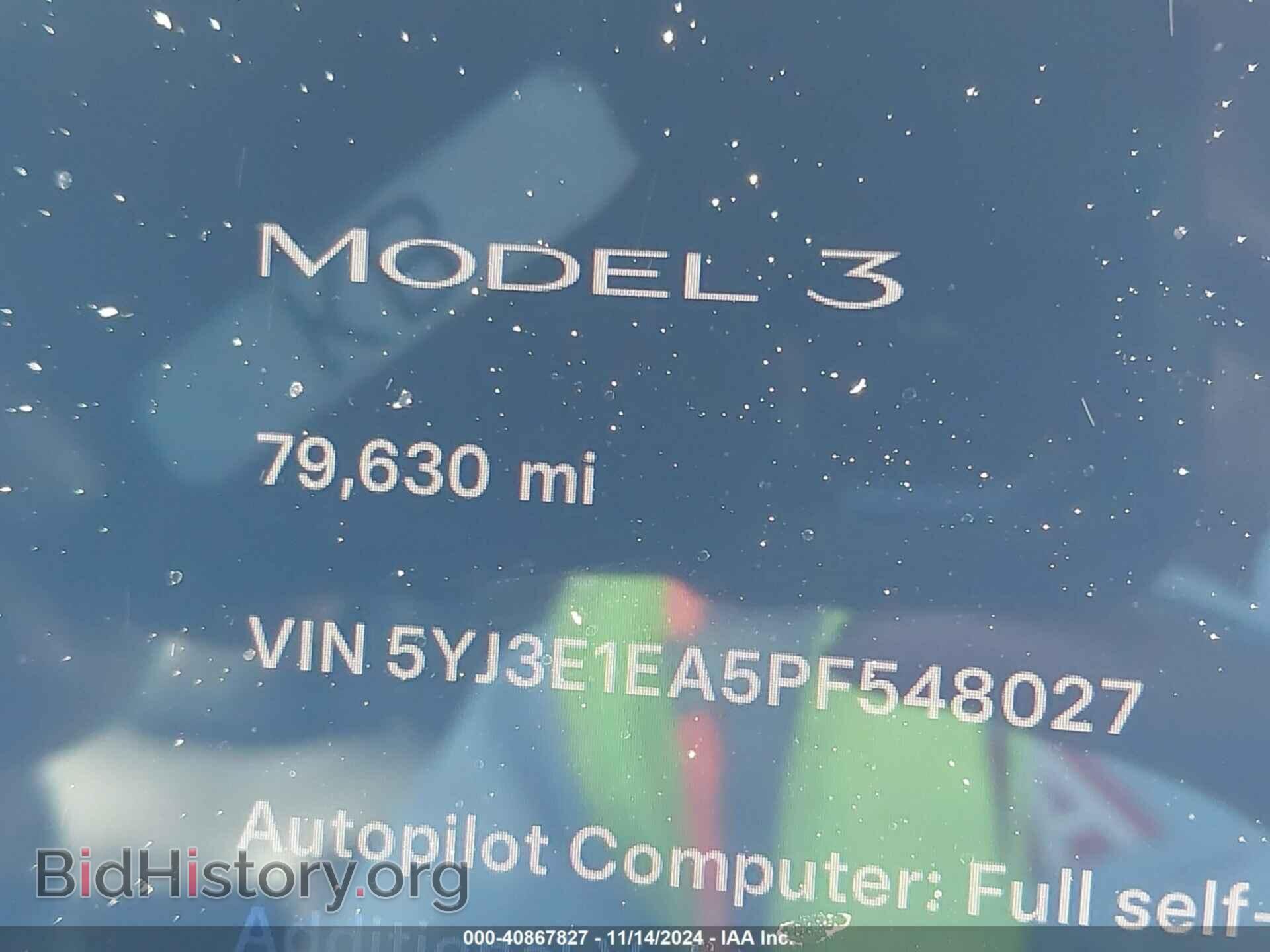 2023 TESLA MODEL 3 - VIN: 5YJ3E1EA5PF548027 - Фото 14