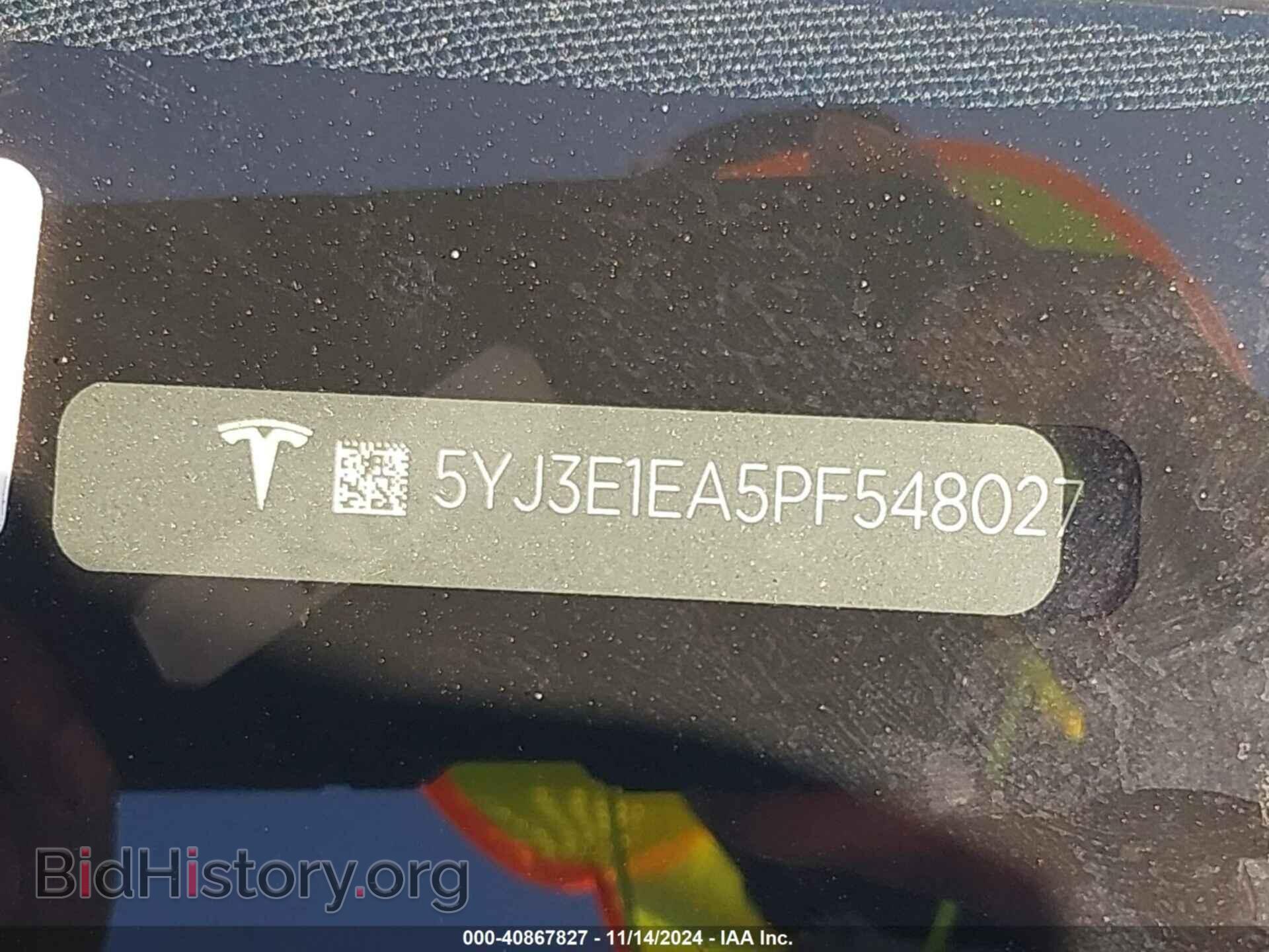 2023 TESLA MODEL 3 - VIN: 5YJ3E1EA5PF548027 - Фото 9