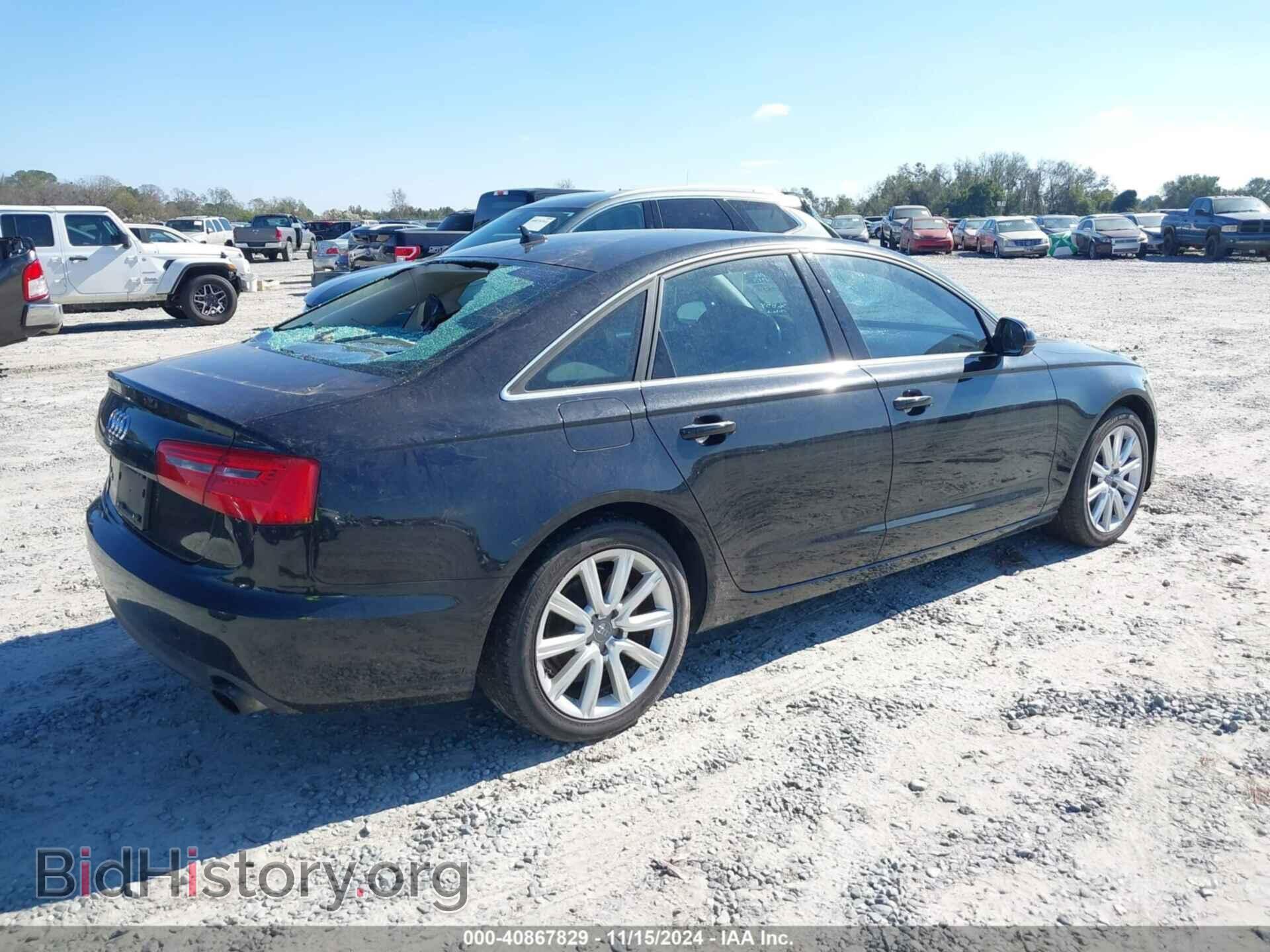 2013 AUDI A6 - VIN: WAUDFAFC2DN082407 - Фото 4