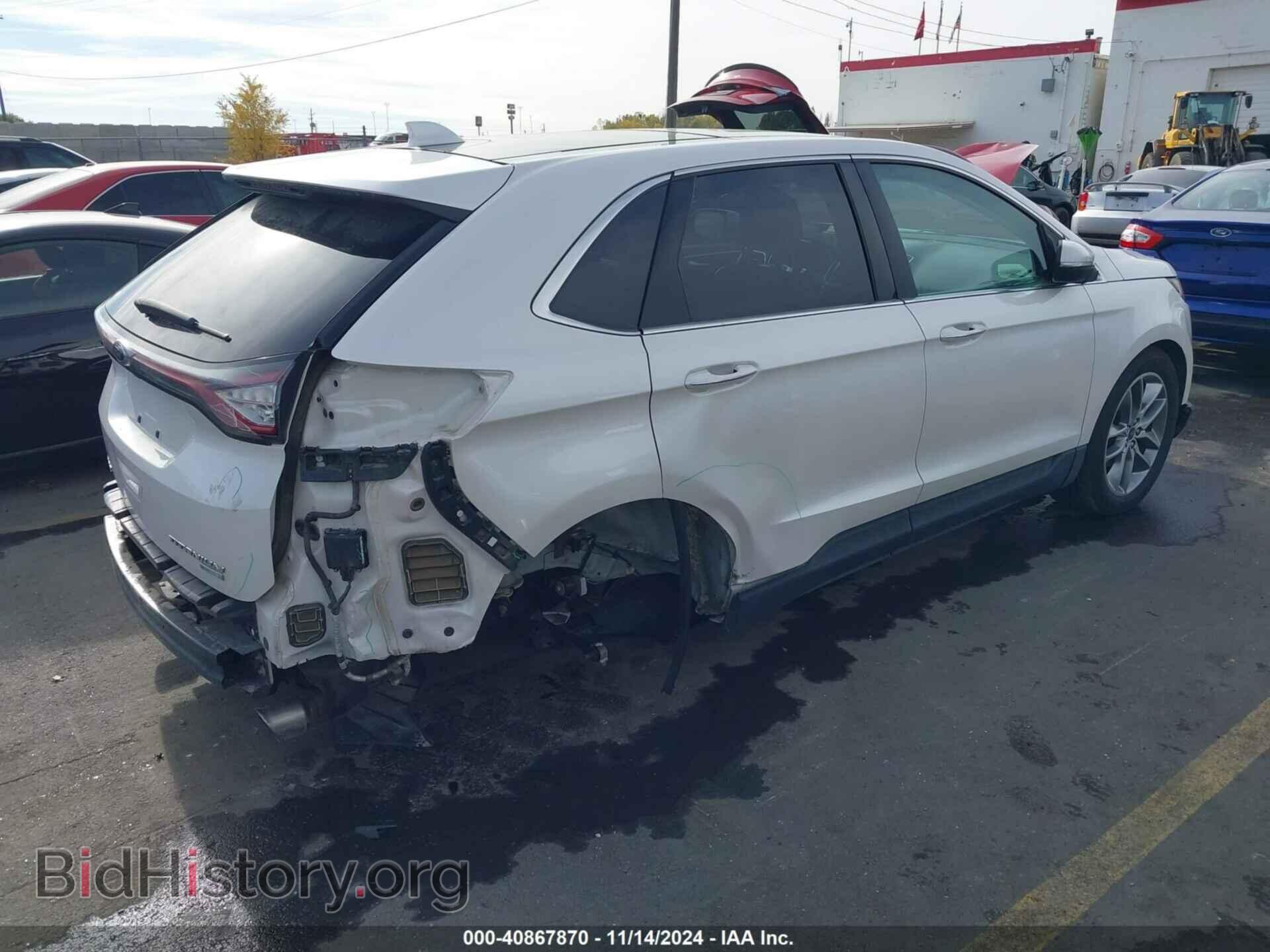 2015 FORD EDGE - VIN: 2FMTK3K99FBB06292 - Фото 4