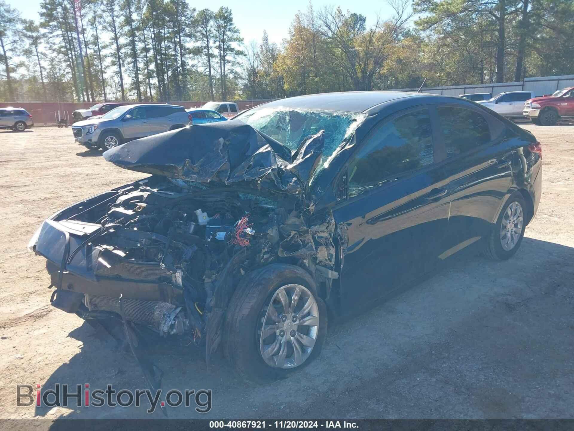 2022 HYUNDAI ACCENT - VIN: 3KPC24A64NE183189 - Фото 2