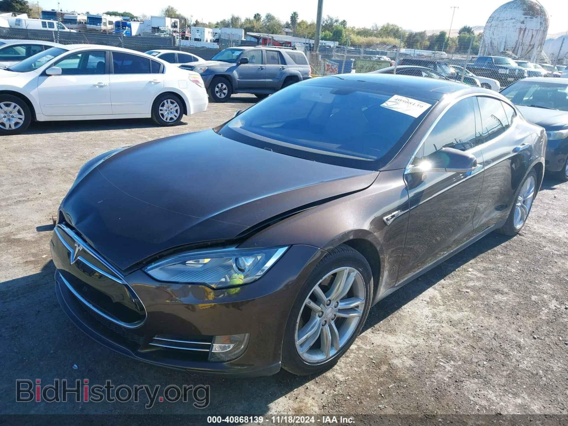 2013 TESLA MODEL S - VIN: 5YJSA1AC7DFP10637 - Photo 2