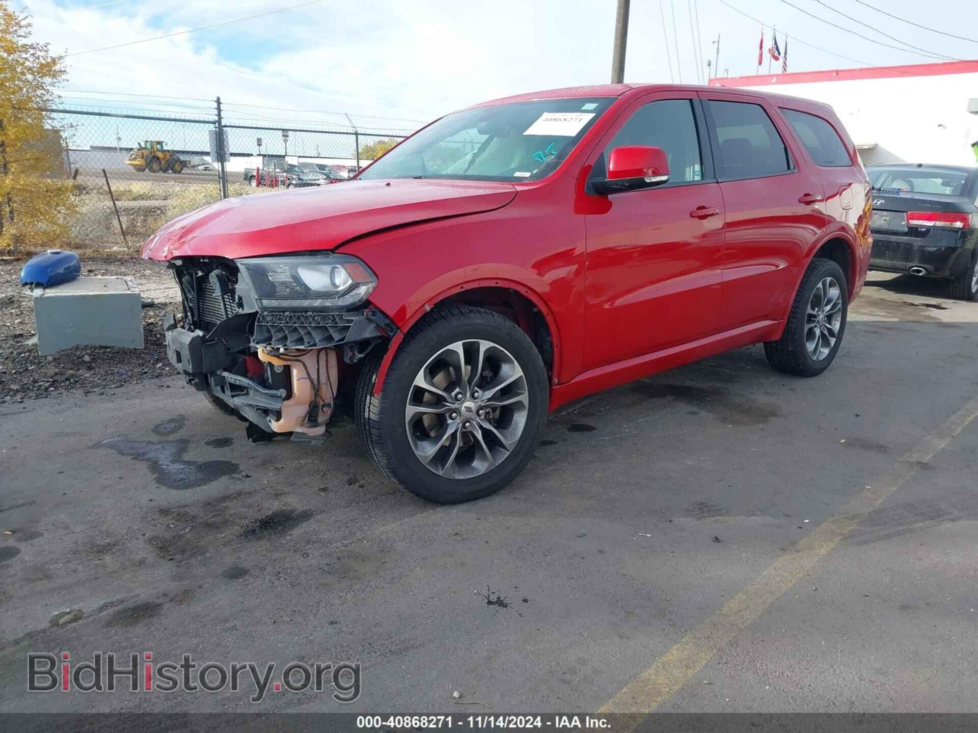 2019 DODGE DURANGO - VIN: 1C4RDJDG5KC722574 - Фото 2