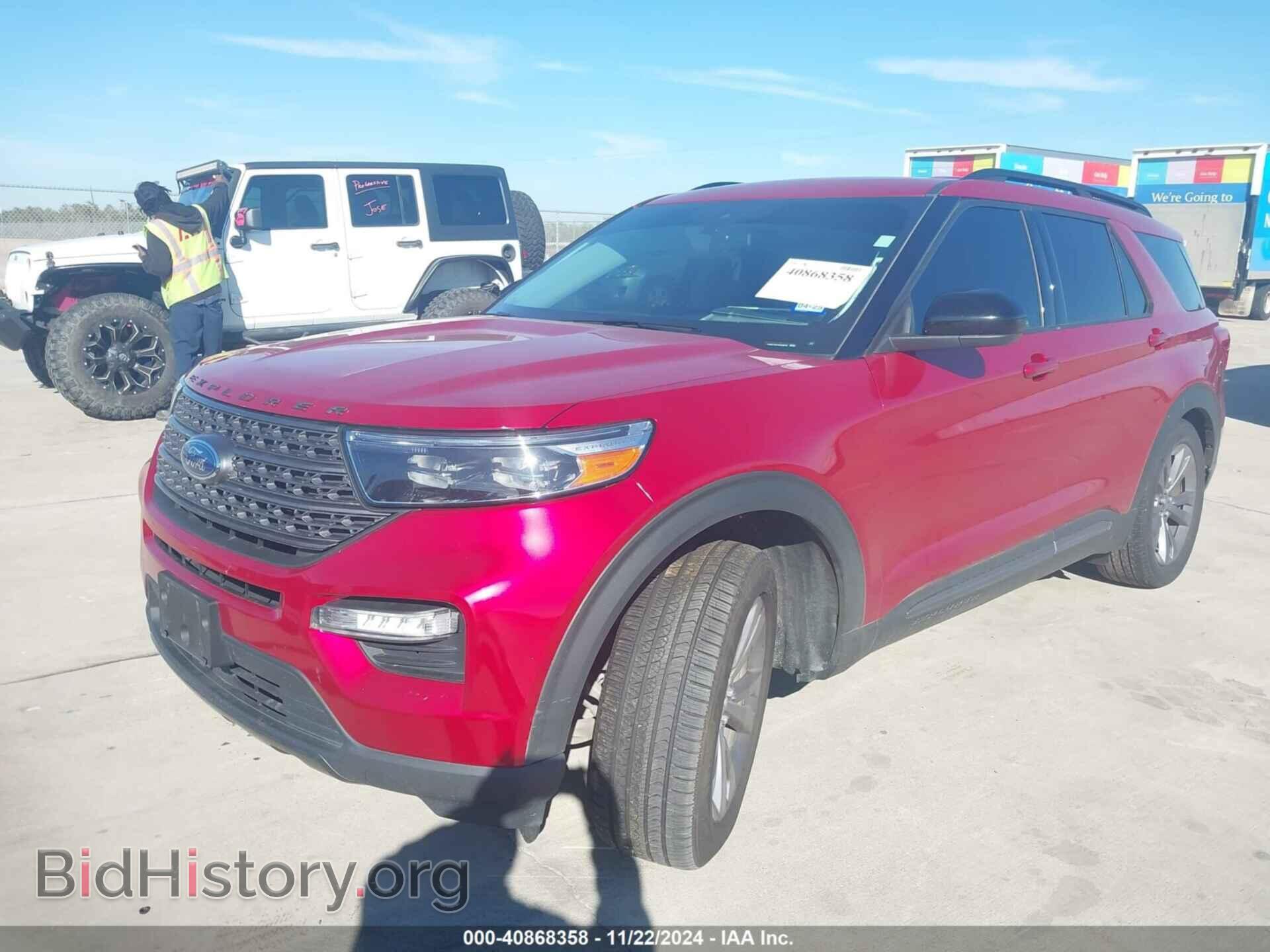 2022 FORD EXPLORER - VIN: 1FMSK7DH7NGA00292 - Фото 2