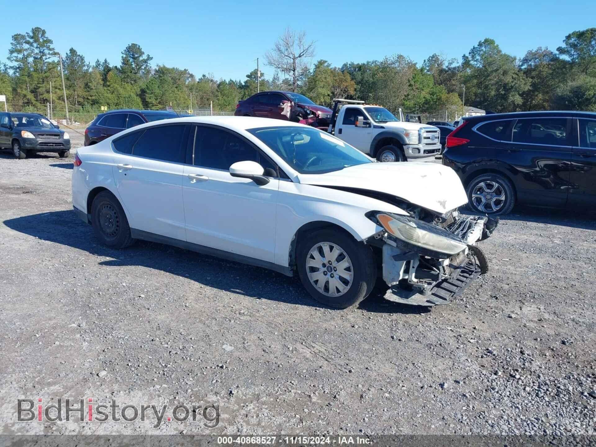 Photo 1FA6P0G71E5384783 - FORD FUSION 2014