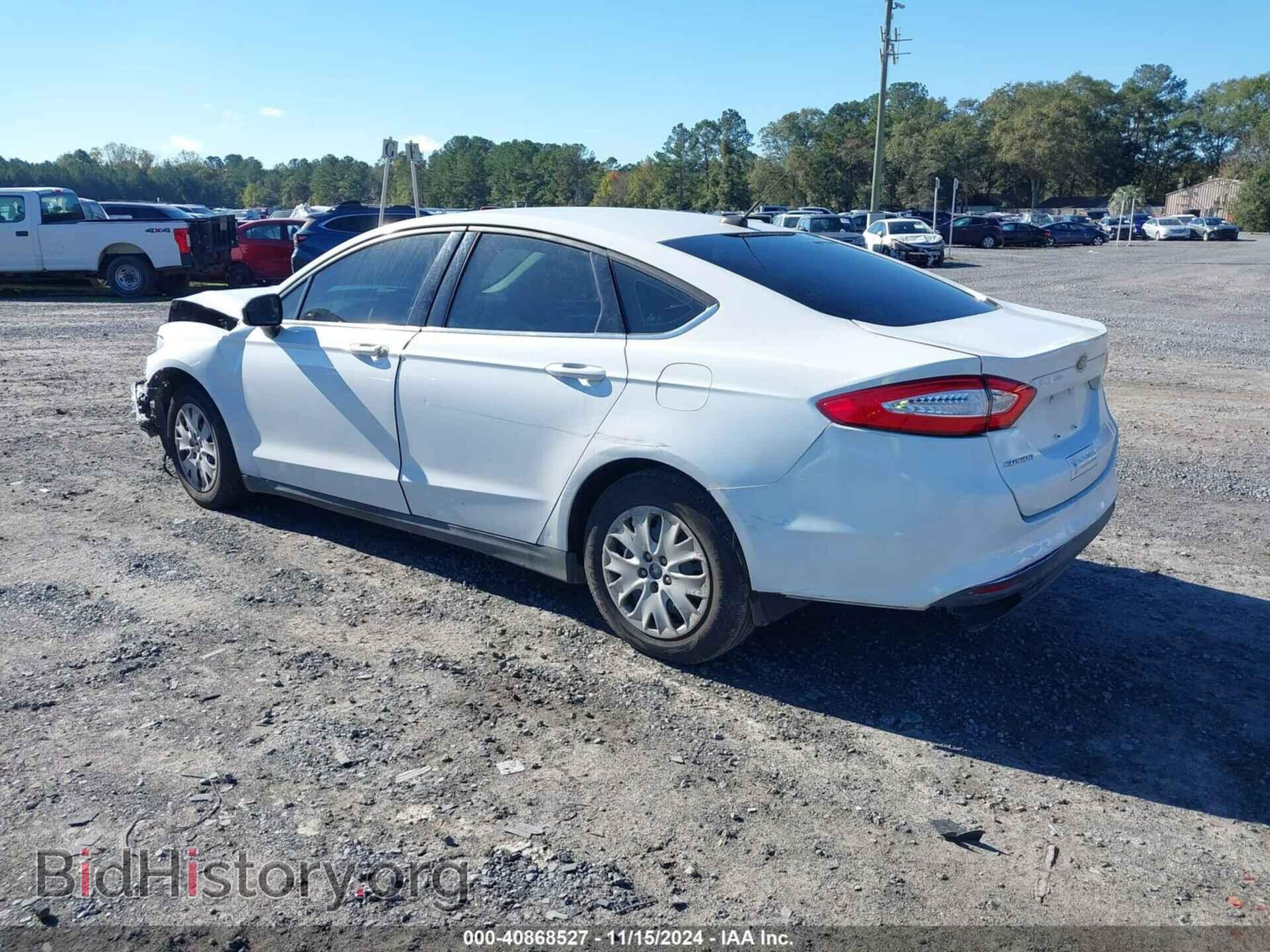 2014 FORD FUSION - VIN: 1FA6P0G71E5384783 - Фото 3