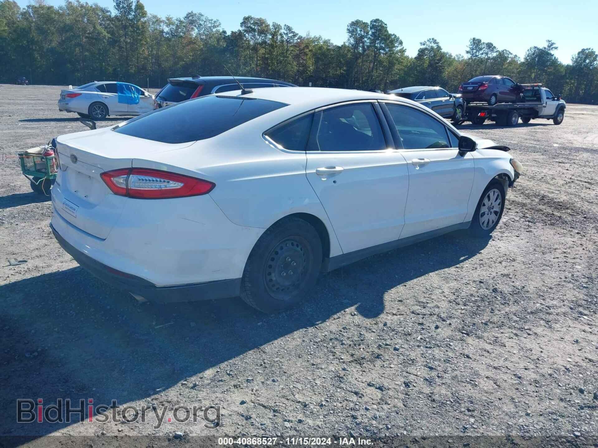 2014 FORD FUSION - VIN: 1FA6P0G71E5384783 - Фото 4