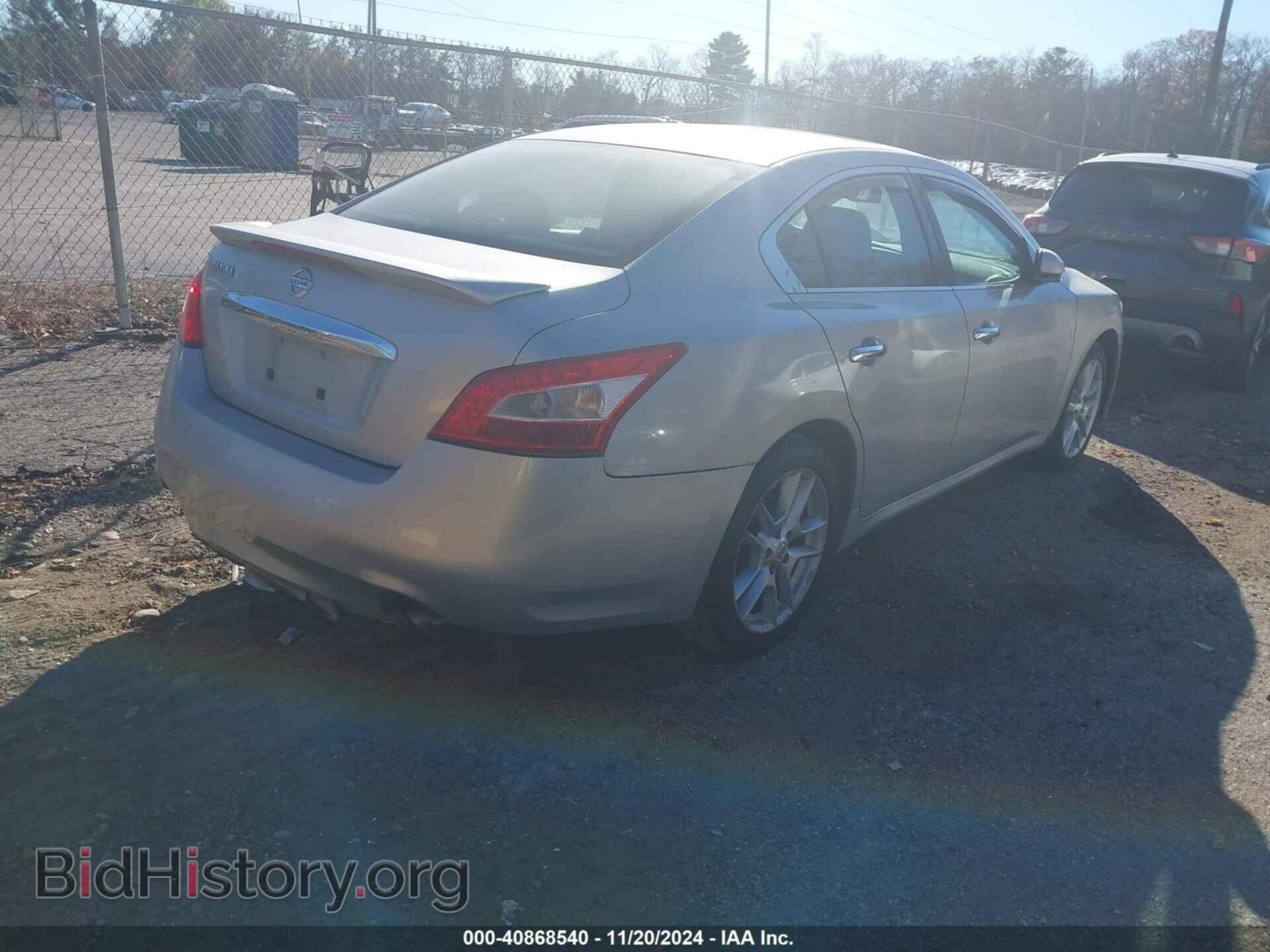 2009 NISSAN MAXIMA - VIN: 1N4AA51E79C838357 - Фото 4