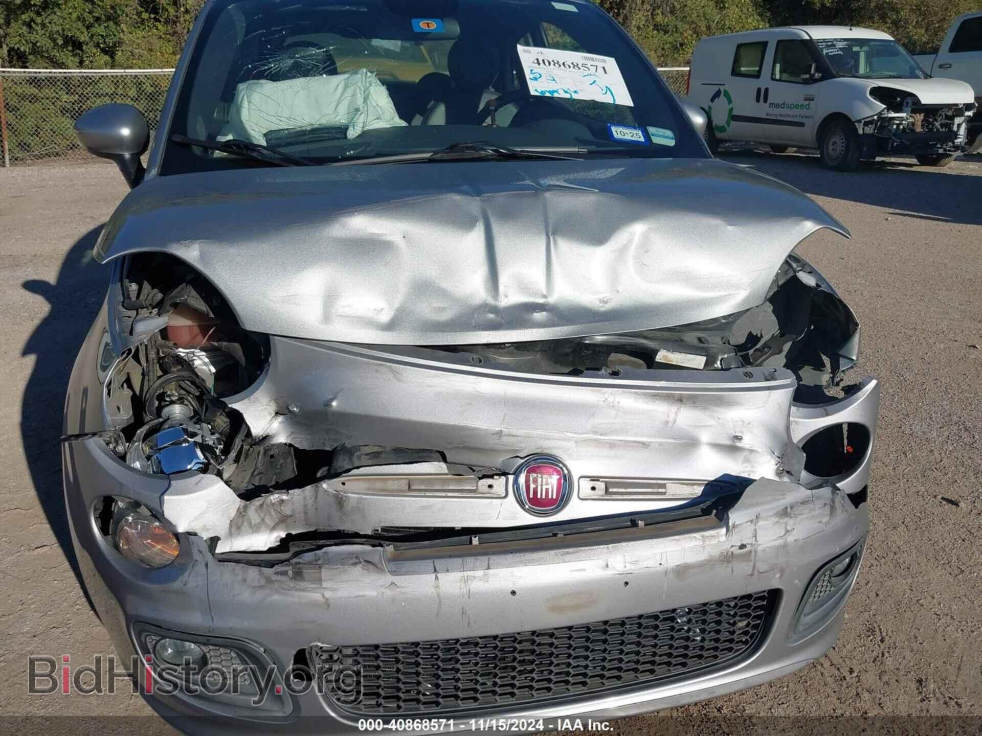 2015 FIAT 500 - VIN: 3C3CFFBR9FT676764 - Фото 6