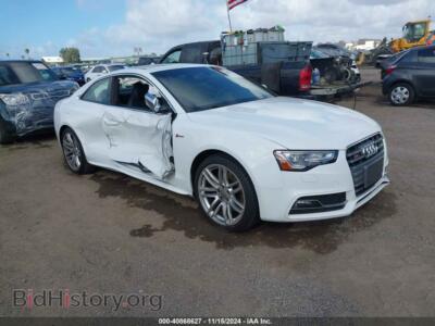 2016 Audi S5 3.0T Premium Plus, белый — VIN WAUV4AFR5GA014497, IAAI