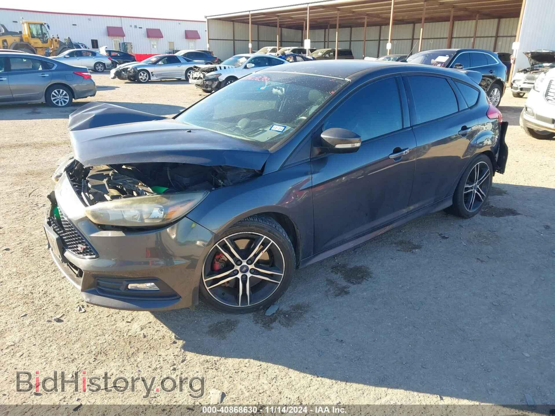 2016 FORD FOCUS ST - VIN: 1FADP3L91GL328714 - Фото 2