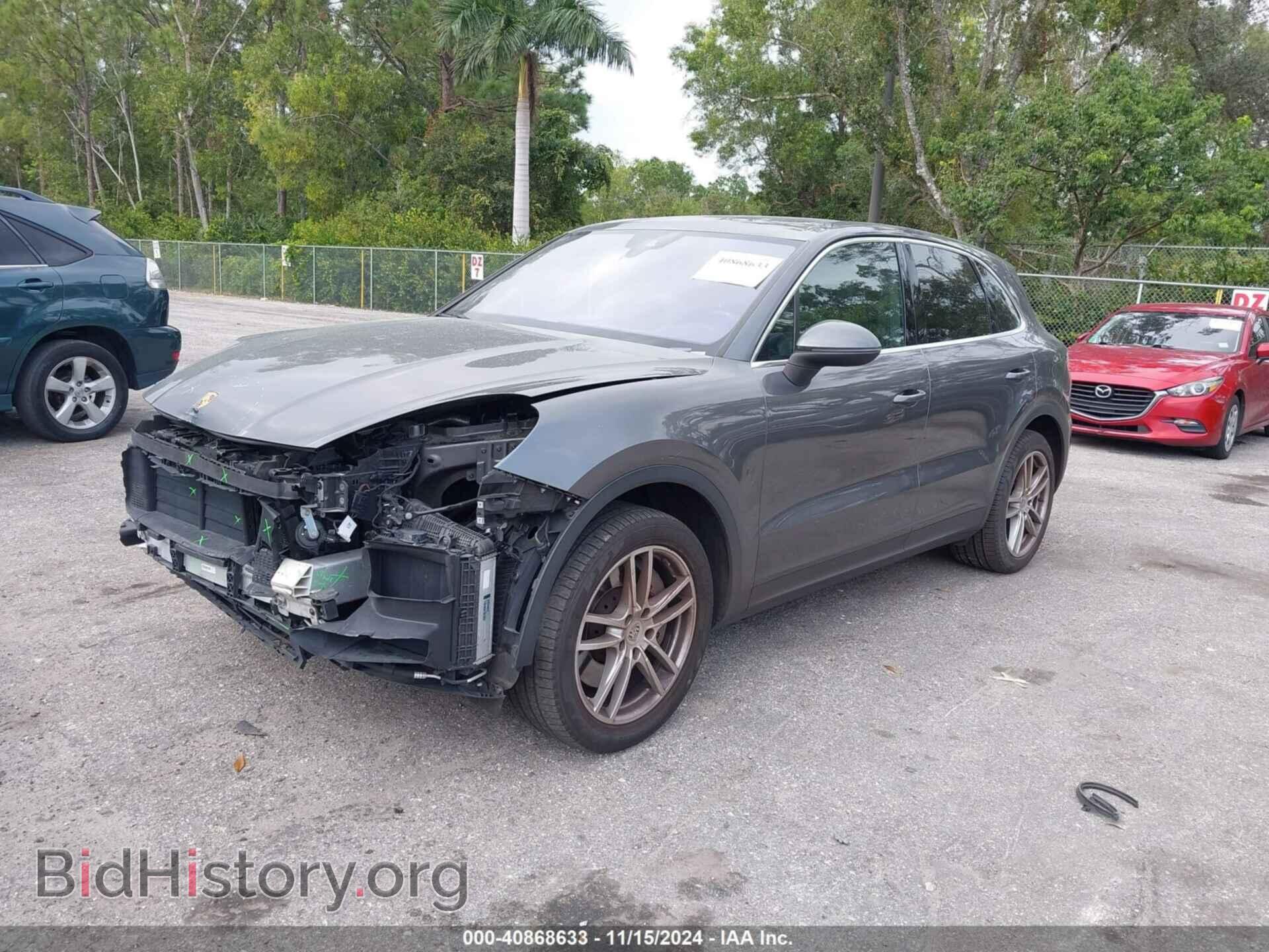 2019 PORSCHE CAYENNE - VIN: WP1AB2AY4KDA61747 - Фото 2
