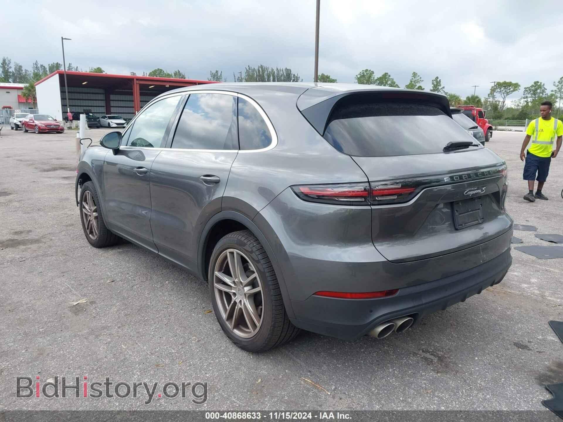 2019 PORSCHE CAYENNE - VIN: WP1AB2AY4KDA61747 - Фото 3