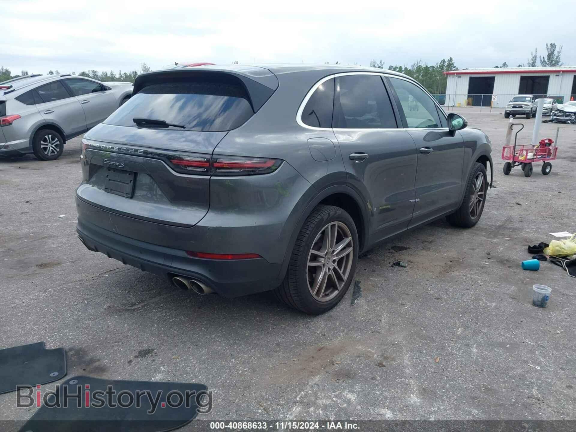 2019 PORSCHE CAYENNE - VIN: WP1AB2AY4KDA61747 - Фото 4