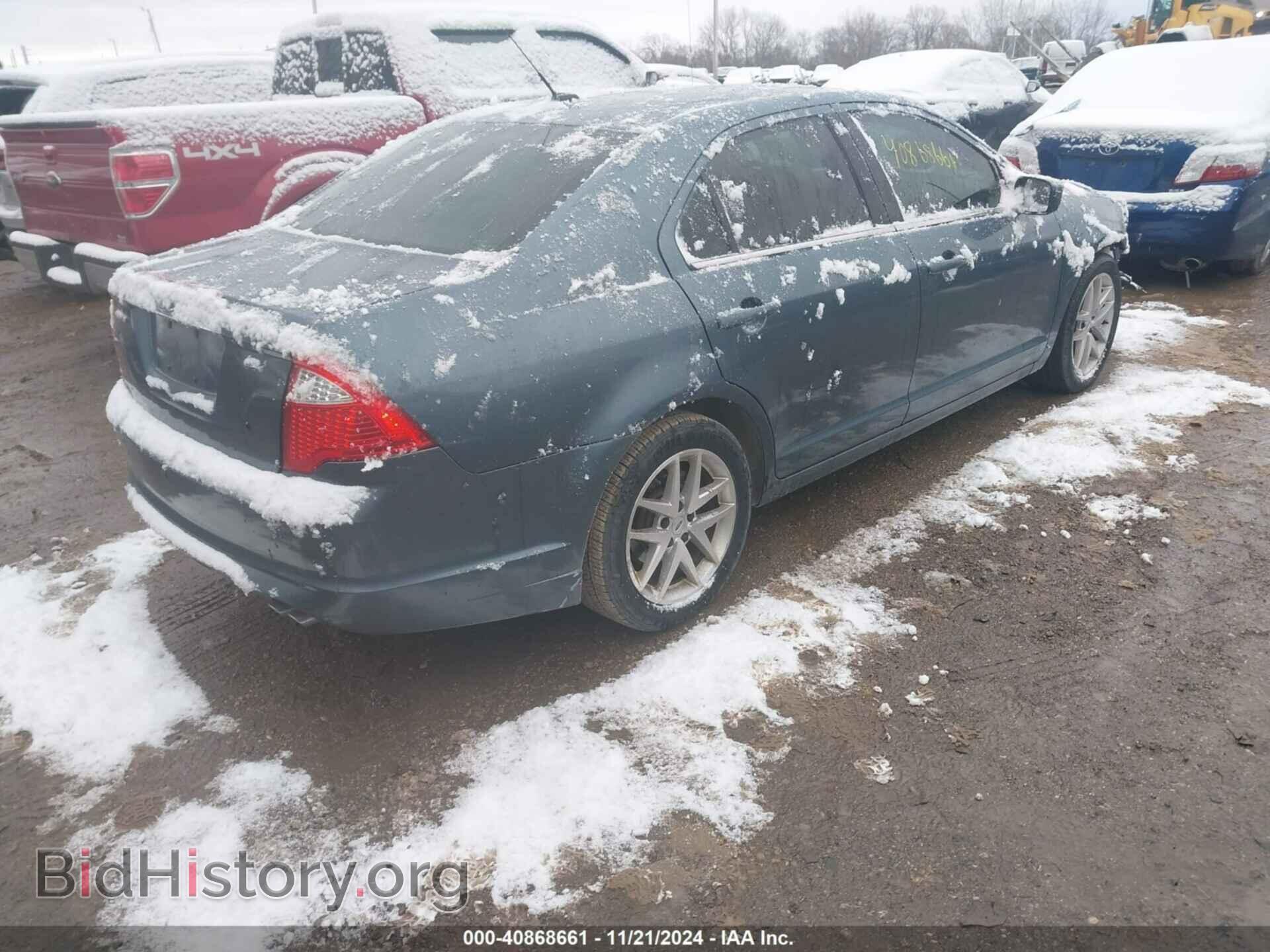 2012 FORD FUSION - VIN: 3FAHP0JA7CR410861 - Фото 4