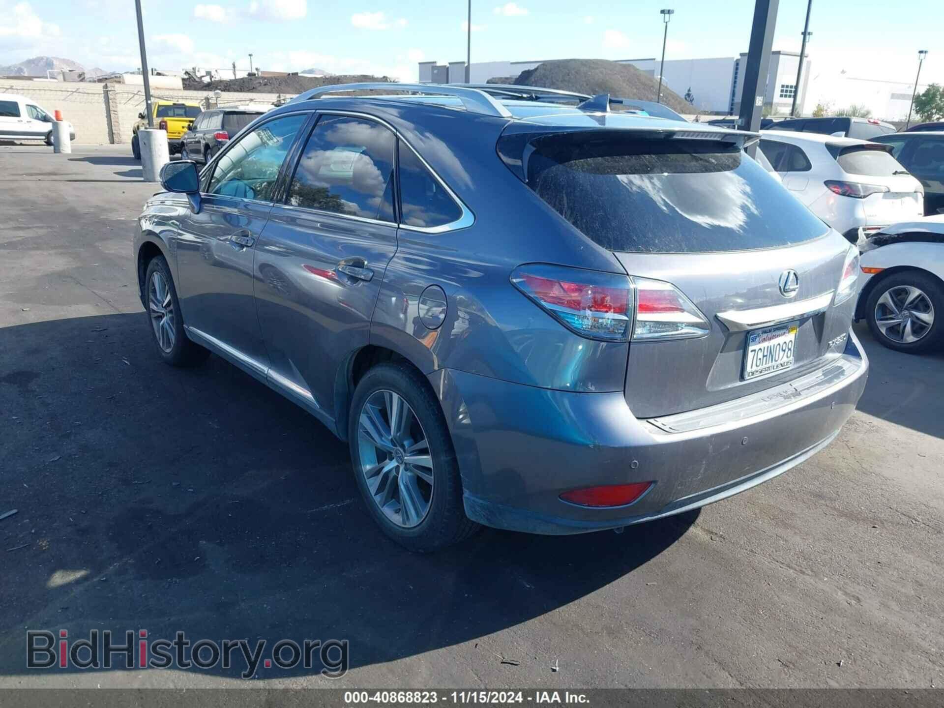 2015 LEXUS RX 350 - VIN: 2T2BK1BA3FC270140 - Фото 3