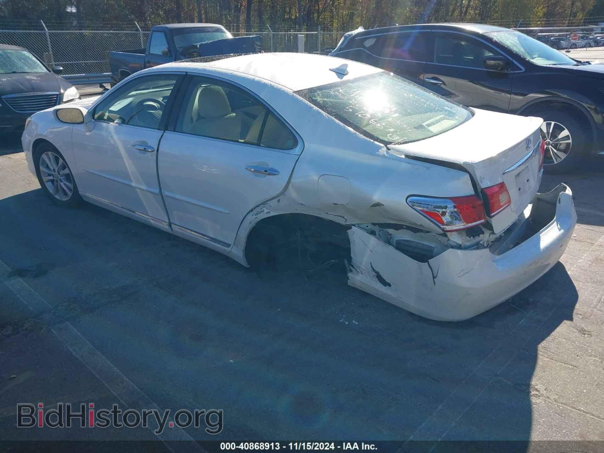 2012 LEXUS ES 350 - VIN: JTHBK1EGXC2510667 - Фото 3