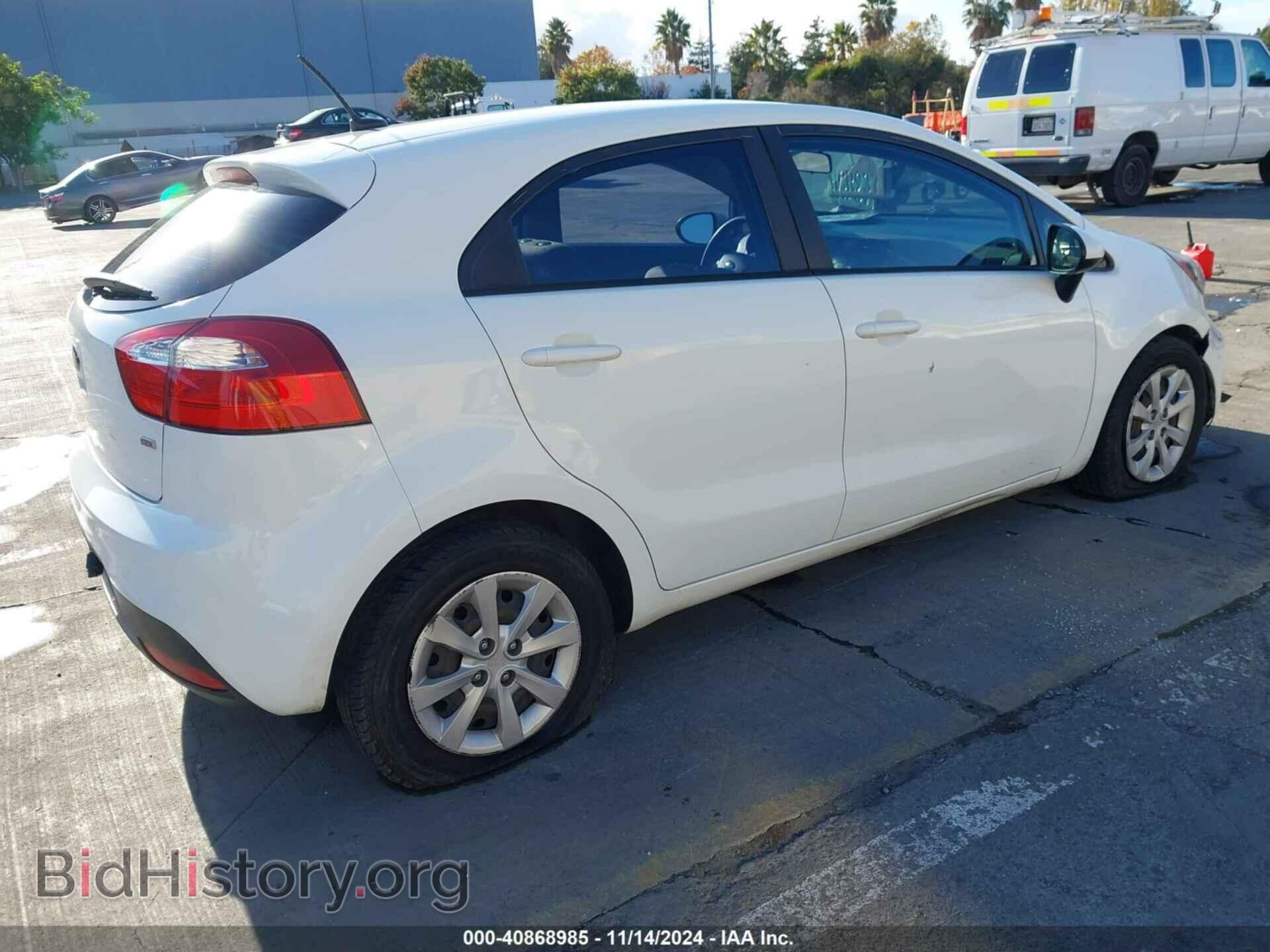 2014 KIA RIO - VIN: KNADM5A36E6376764 - Фото 4