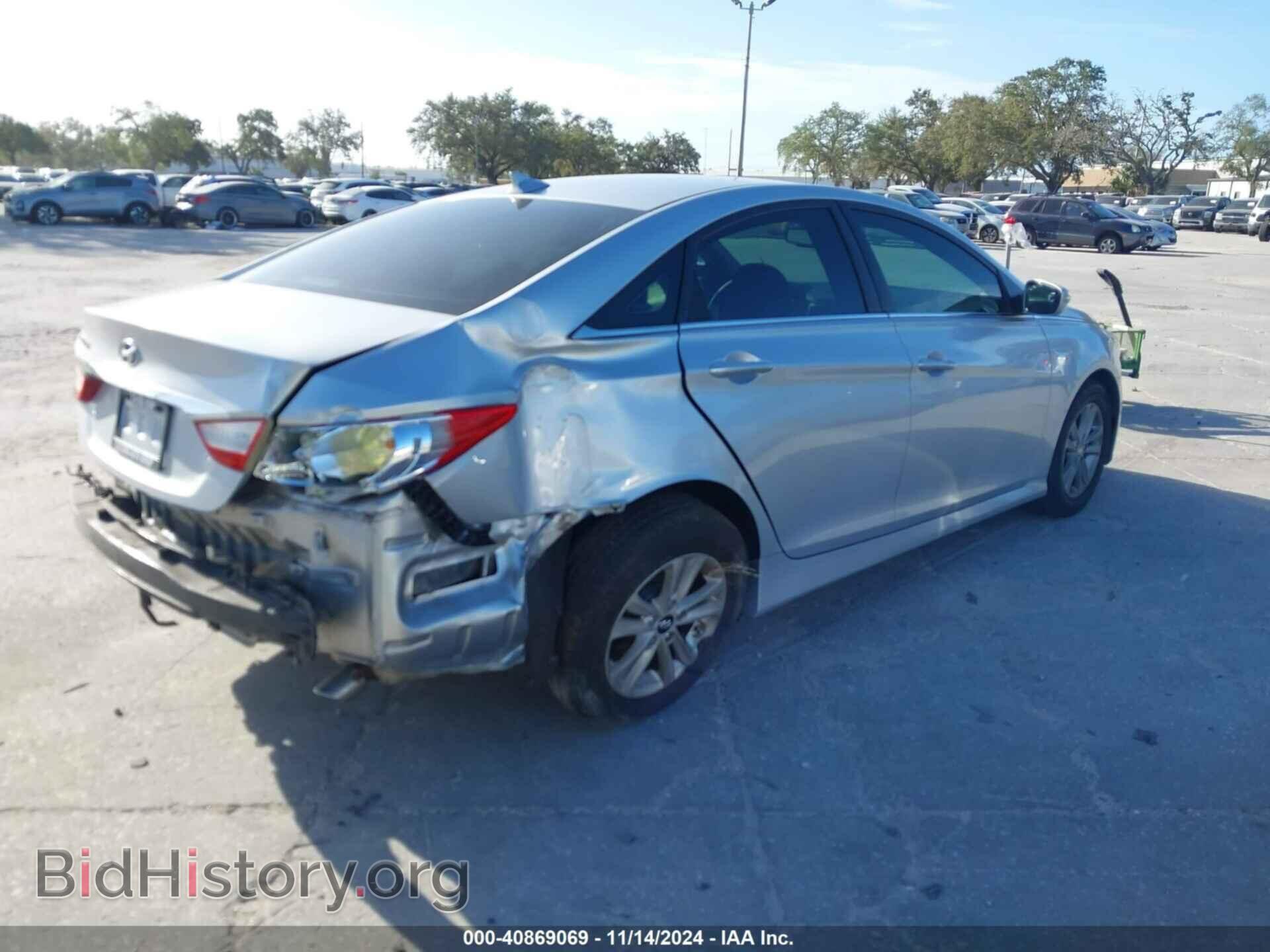 2014 HYUNDAI SONATA - VIN: 5NPEB4AC3EH917962 - Фото 4