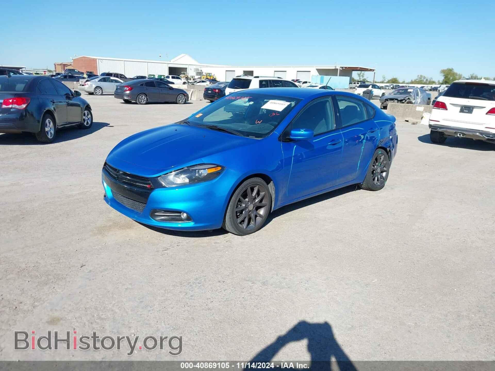 2016 DODGE DART - VIN: 1C3CDFBB6GD539460 - Фото 2